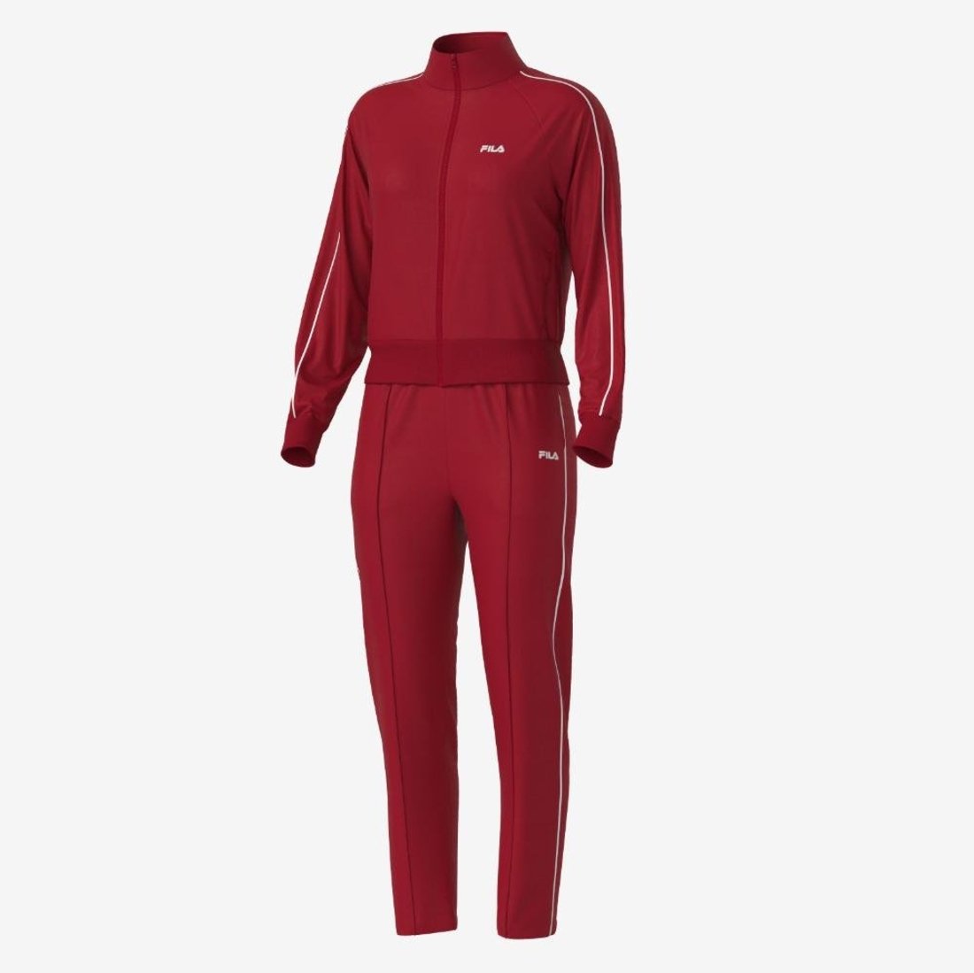 Agasalho Fila Classic Icon Feminino Vermelho