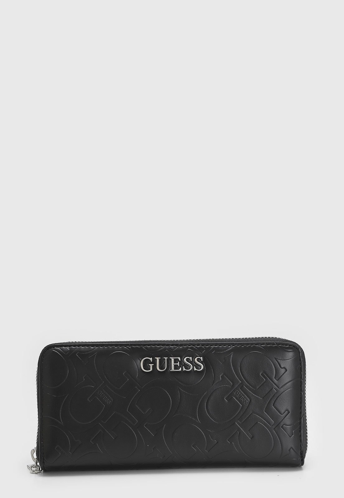 Vista 3 Carteira Feminina Guess Monograma Preta Guess preto