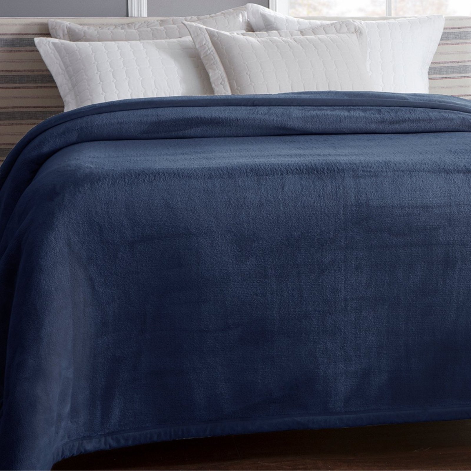 Cobertor King Grosso Inverno Premium LK 4S Jolitex Azul