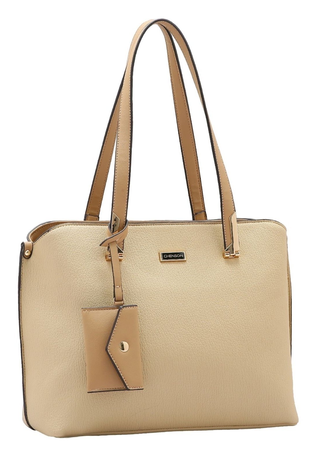 Bolsa Feminina Chenson Duo Color Nude