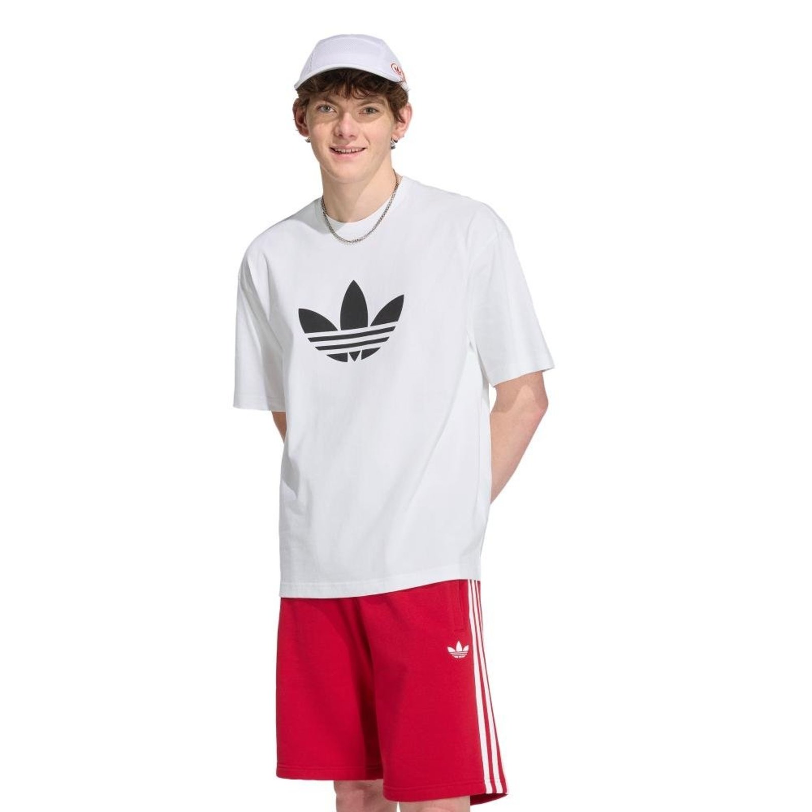 CAMISETA ADICOLOR TREFOIL TEE adidas Originals Branco