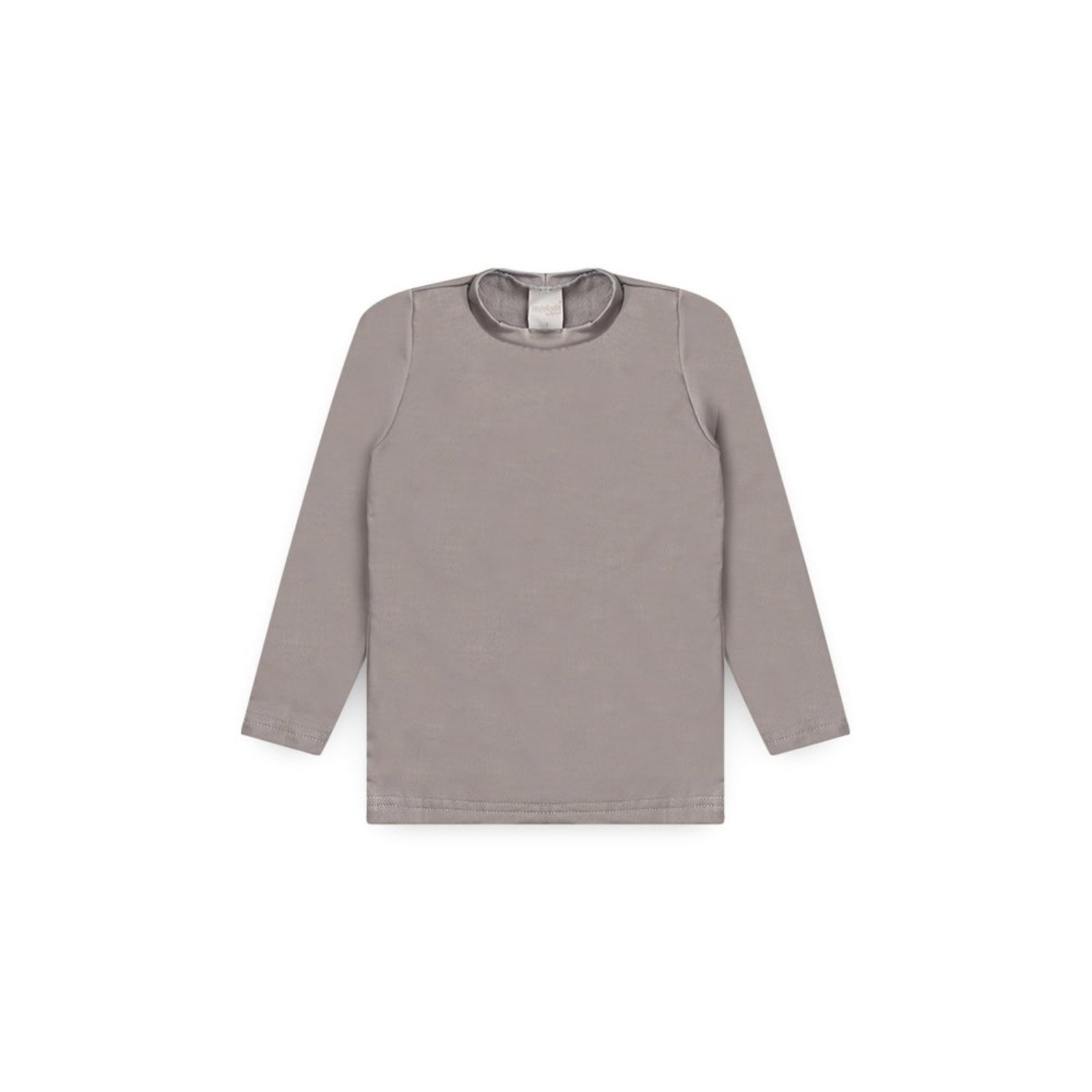 Vista 3 Infantil - Conjunto Inverno Segunda Pele Unissex Grafite Blusa e Calça Molekada cinza Molekada cinza