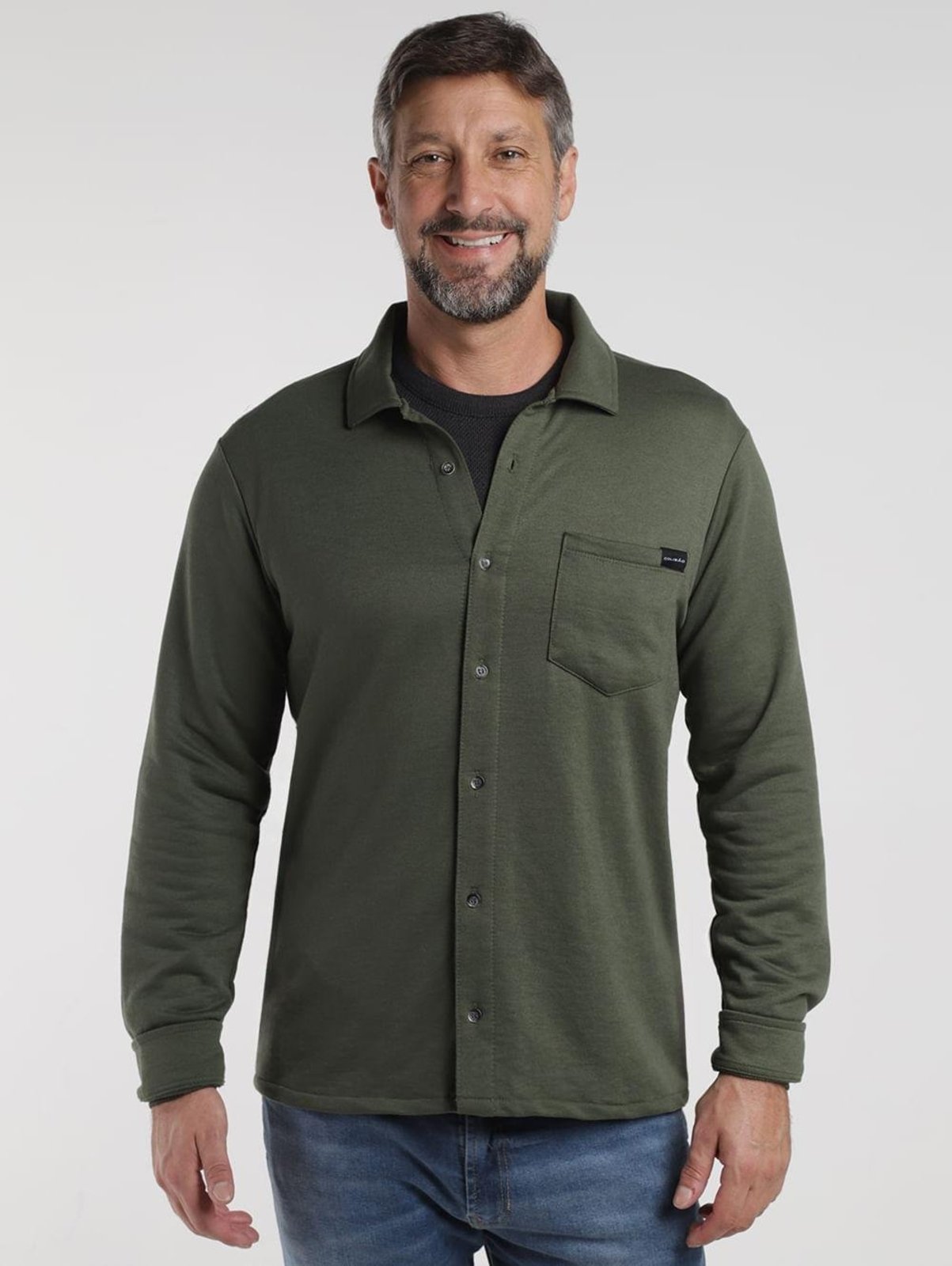 Camisa Manga Longa Masculina VERDE