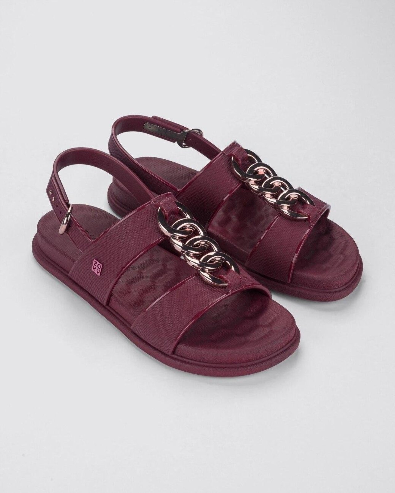 Sandália Feminina Zaxy Glam Vermelho