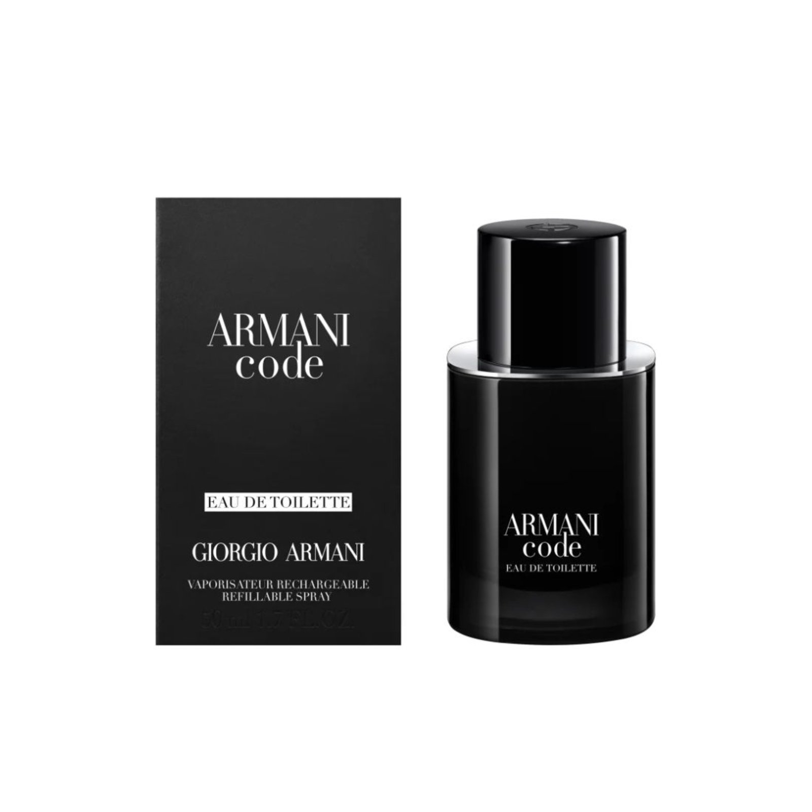 Vista 3 Armani New Code Giorgio Armani Eau de Toilette Recarregável - Perfume Masculino unico Giorgio Armani unico