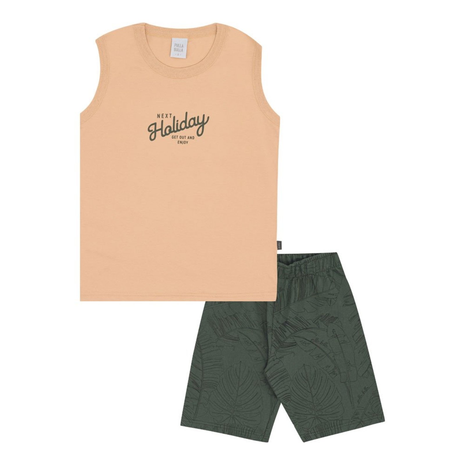 Infantil - Conjunto Menino - Laranja - 52368-1292