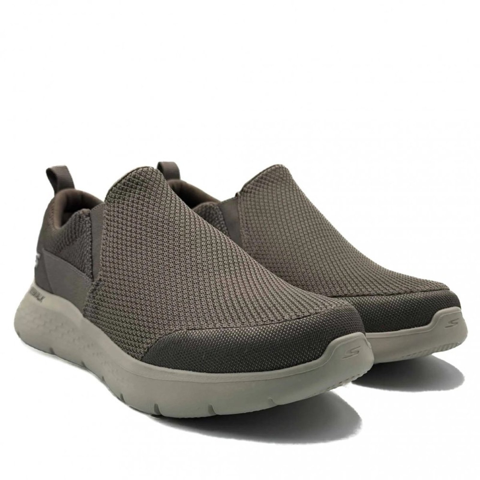 Vista 3 Tênis Masculino Skechers Slip On Go Walk Flex 894343br Skechers verde Skechers verde