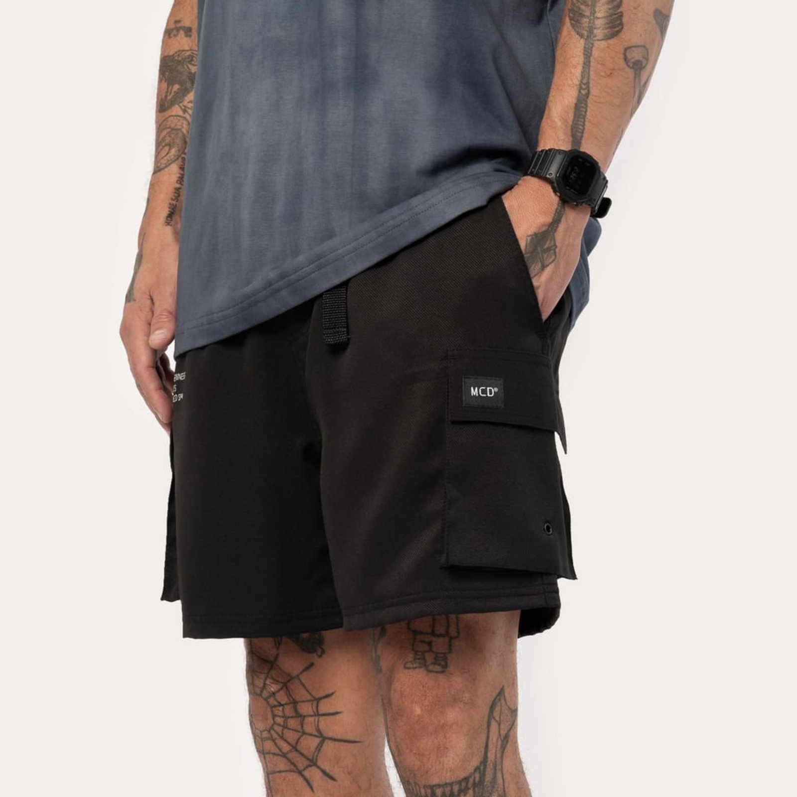 Shorts Mcd Utility Preto