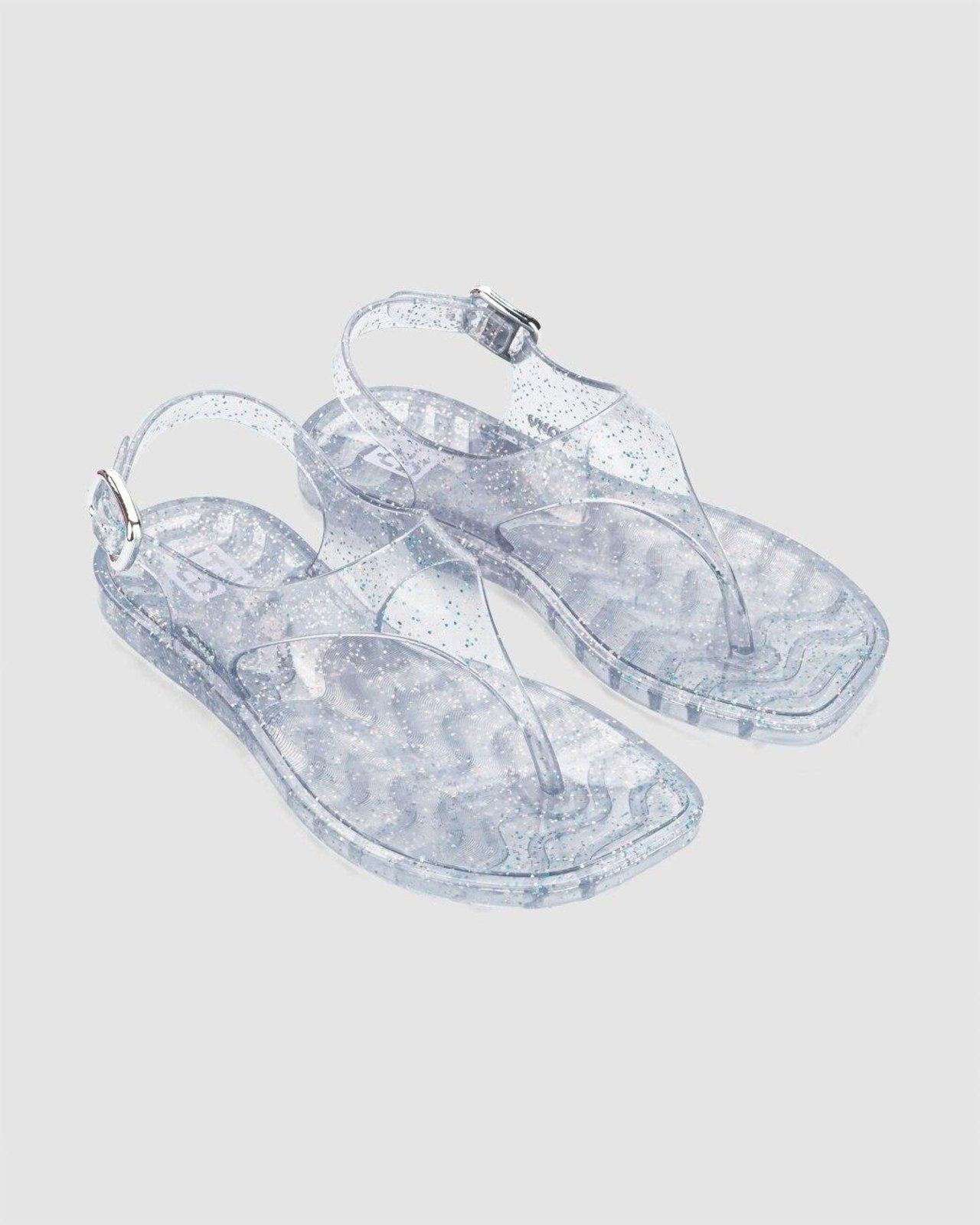 Infantil - Sandália Zaxy Glitter Jelly Incolor