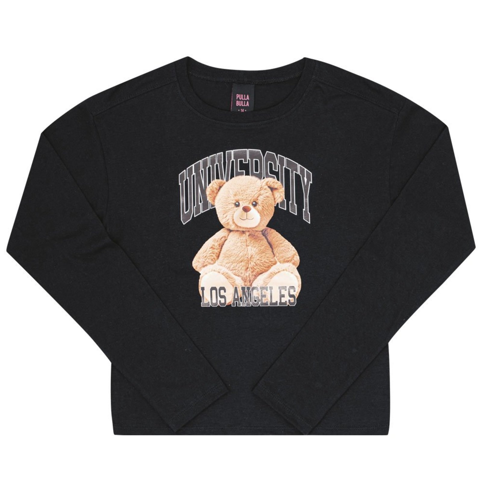 Infantil - Blusa Juvenil Menina - Preto - 52910-51