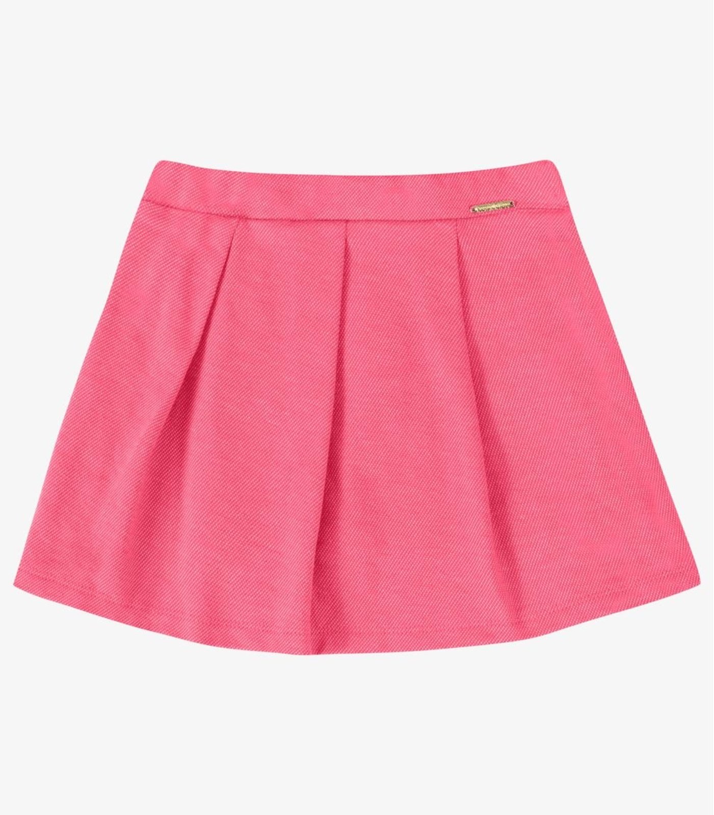 Infantil - Saia Verão Menina Shorts Interno Rovi Rosa