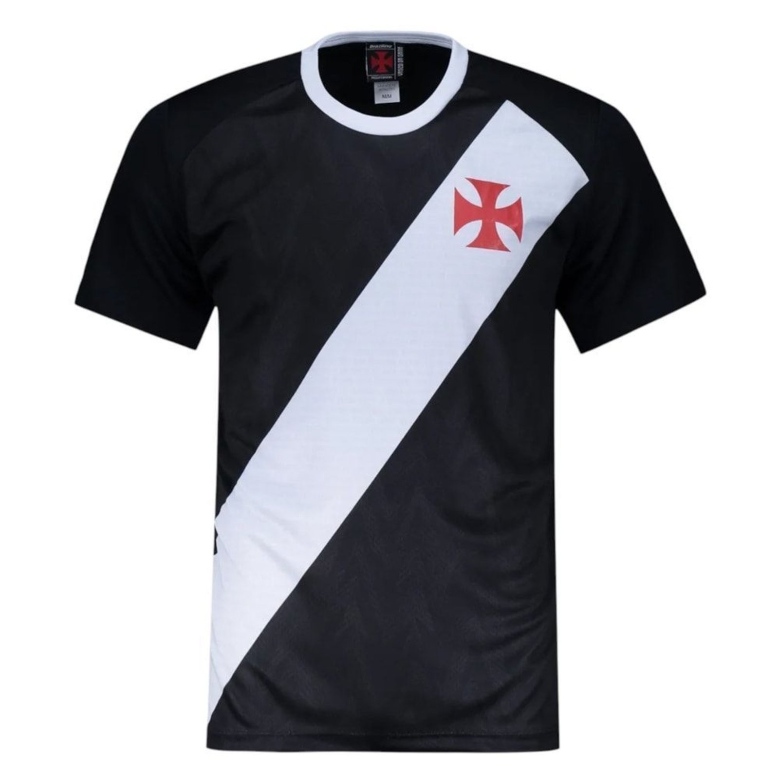 Camisa Braziline Vasco Principia Masculina – Preto – braziline