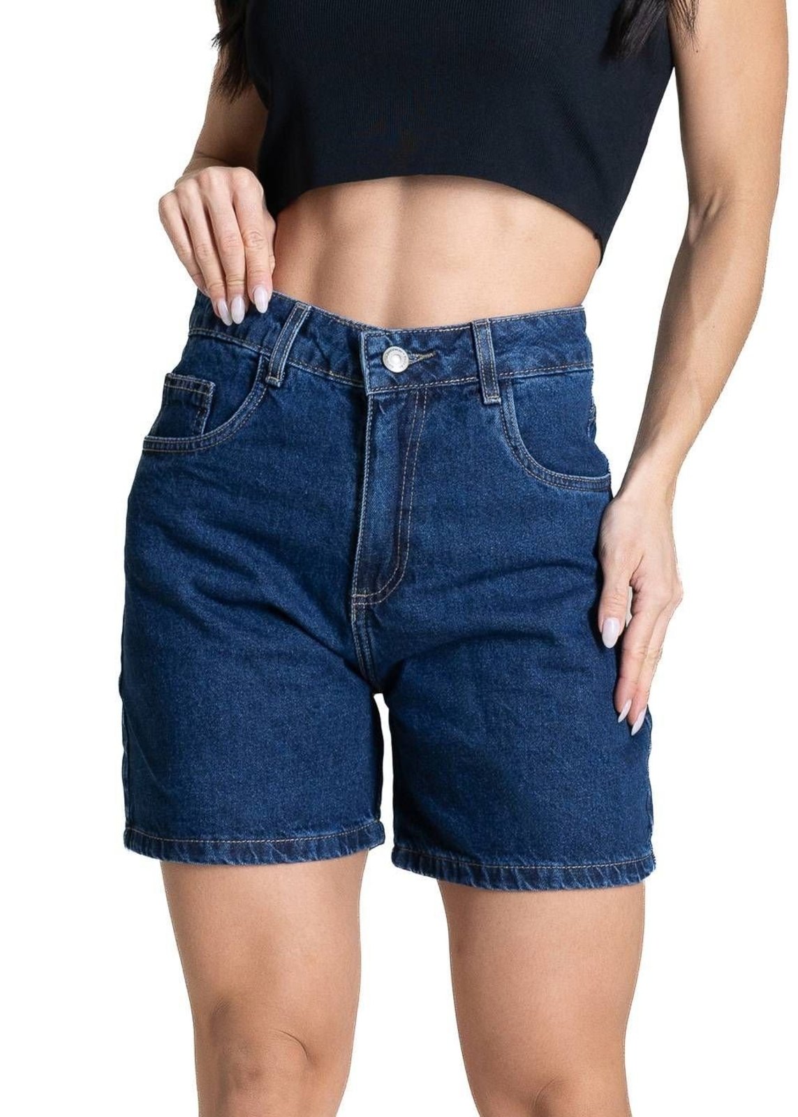 Shorts Jeans Sawary - 284170 - Azul - Sawary
