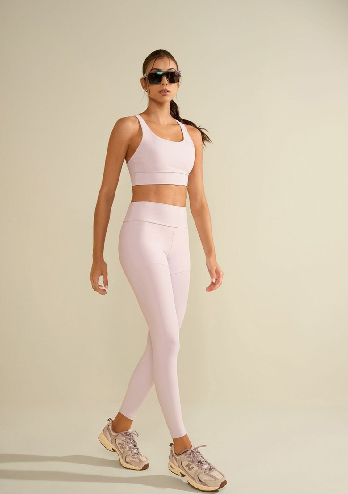 Calça Morena Rosa Legging Alta - Lilás