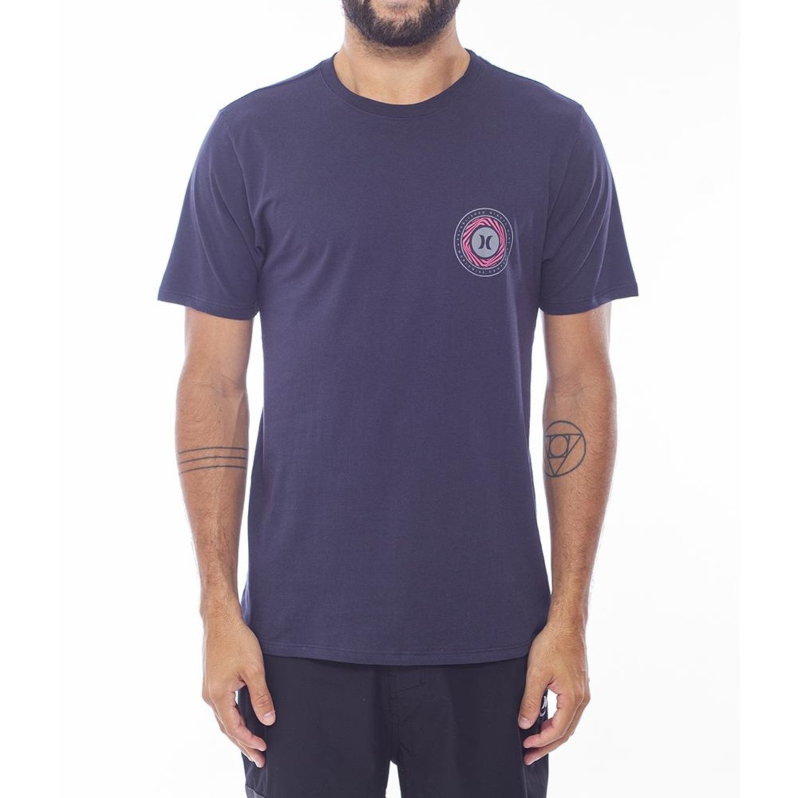 Camiseta Hurley Spiral WT24 Masculina Marinho