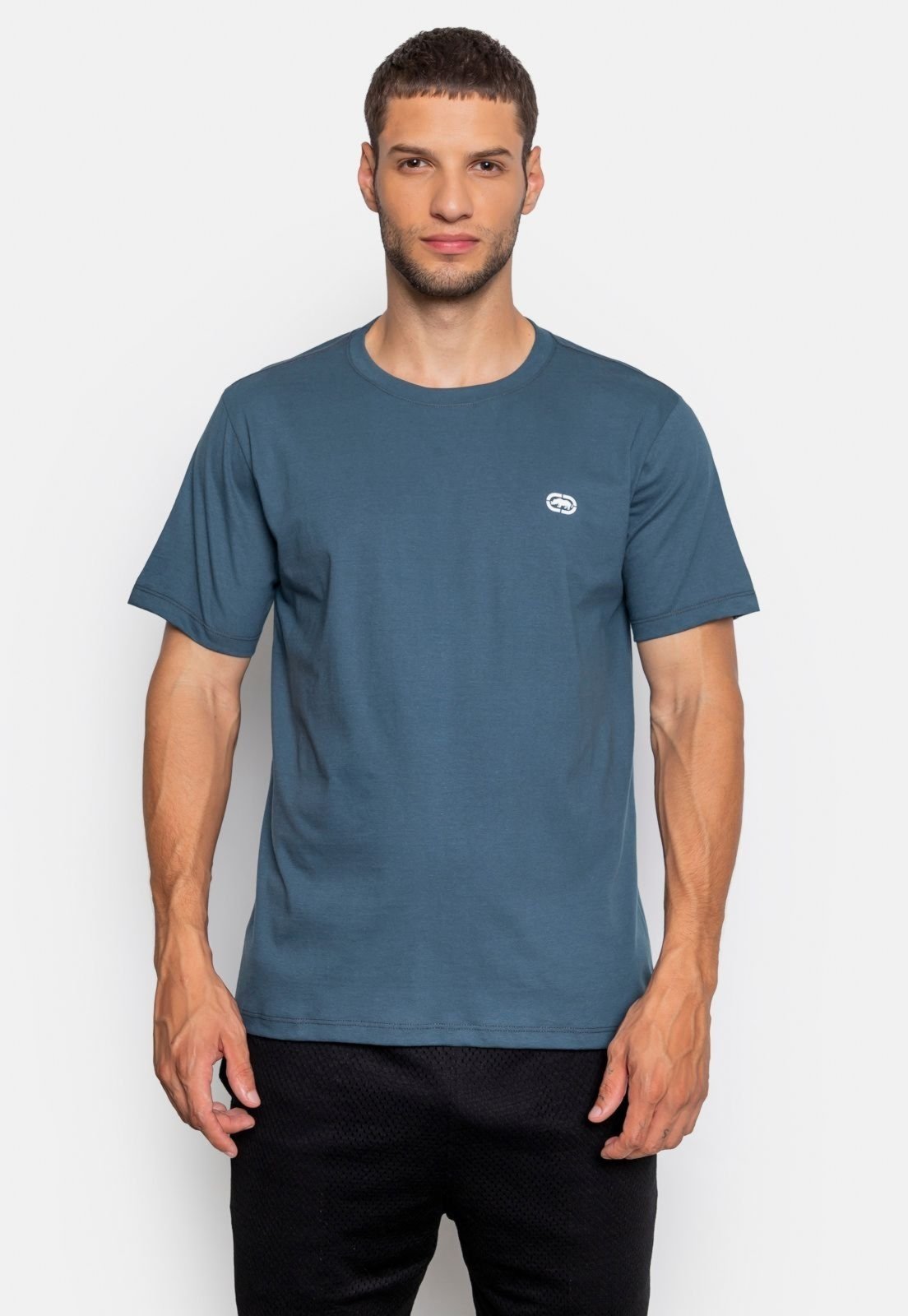 Camiseta Ecko Fashion Basic Iconic Azul Indigo