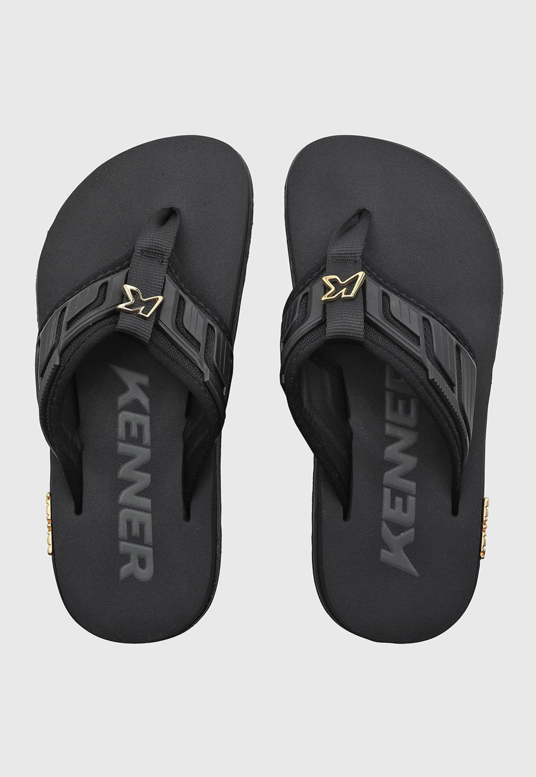 Chinelo Masculino Kenner Kivah Full Force Preto