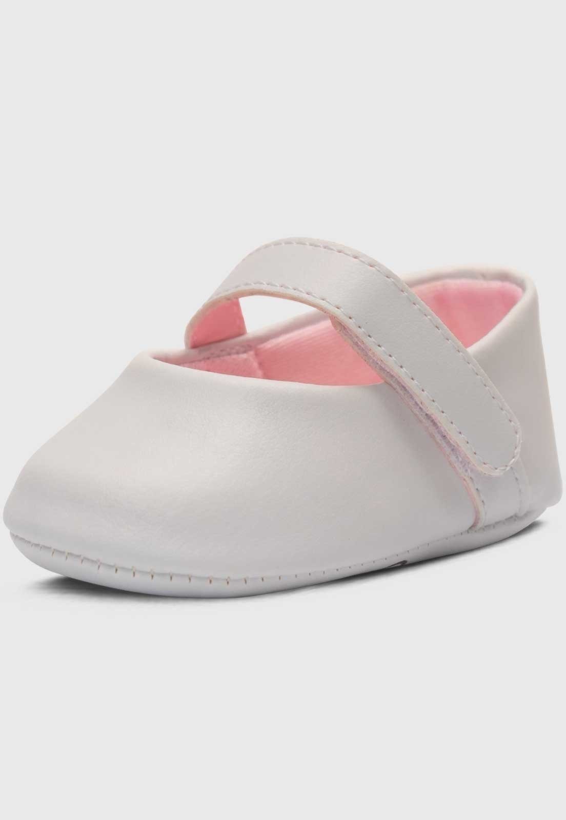 Vista 2 Infantil - Sapatinho Pópidi Menina Sapatilha pink Pópidí pink