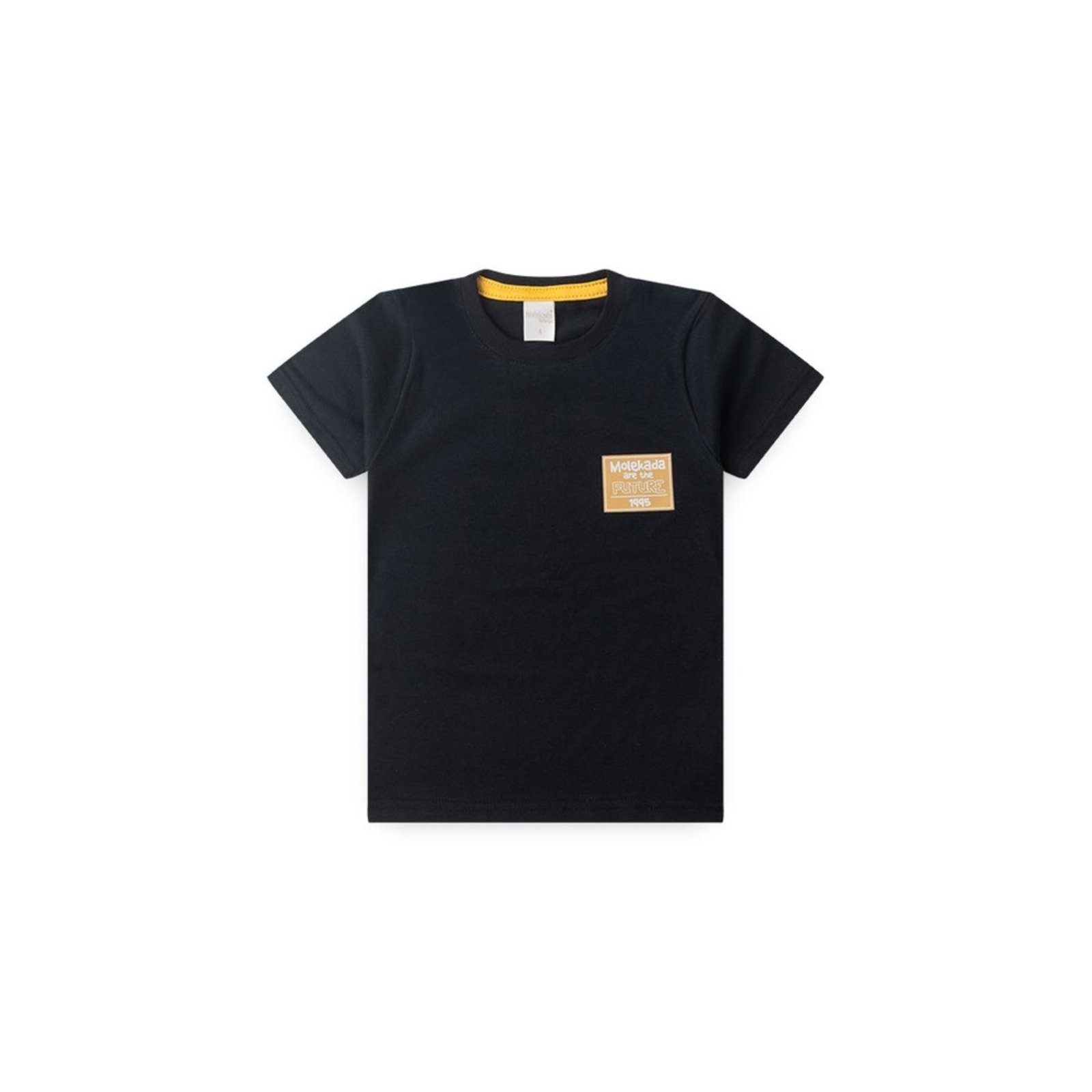 Vista 3 Infantil - Conjunto Verão Menino Camiseta e Bermuda Com Cadarço Estilo Urbano Molekada cinza Molekada cinza