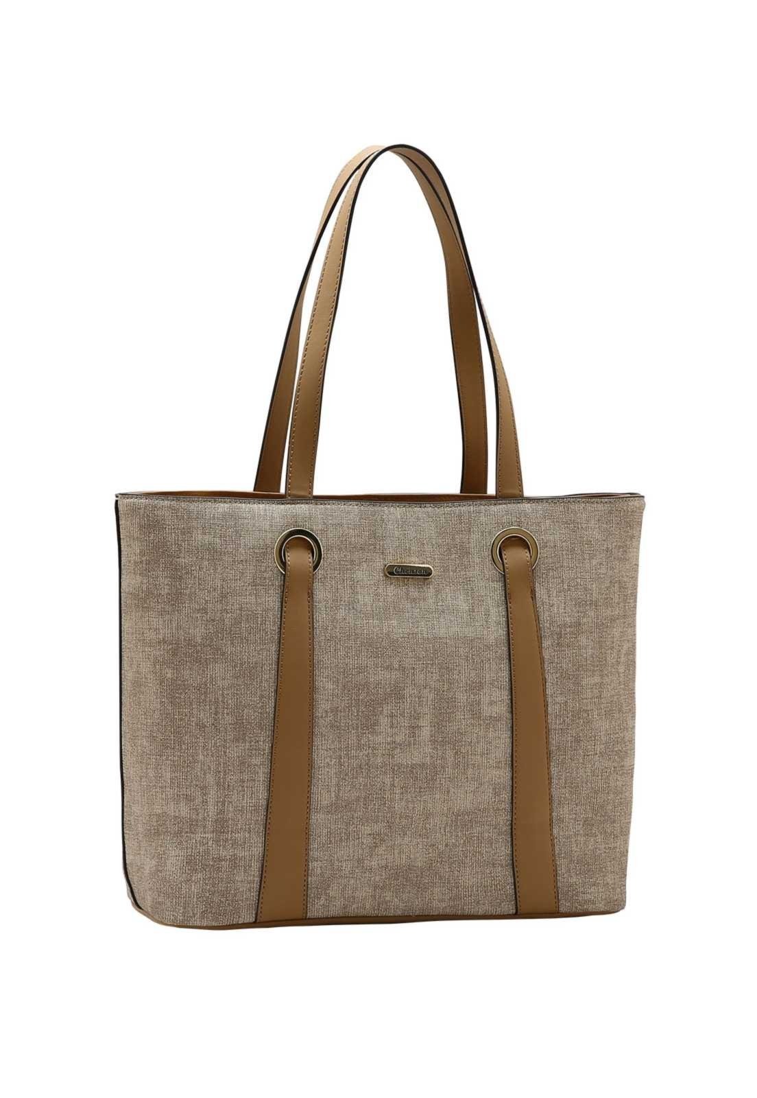 Bolsa Feminina Chenson Ombro Sofisticado 3485974 Natural