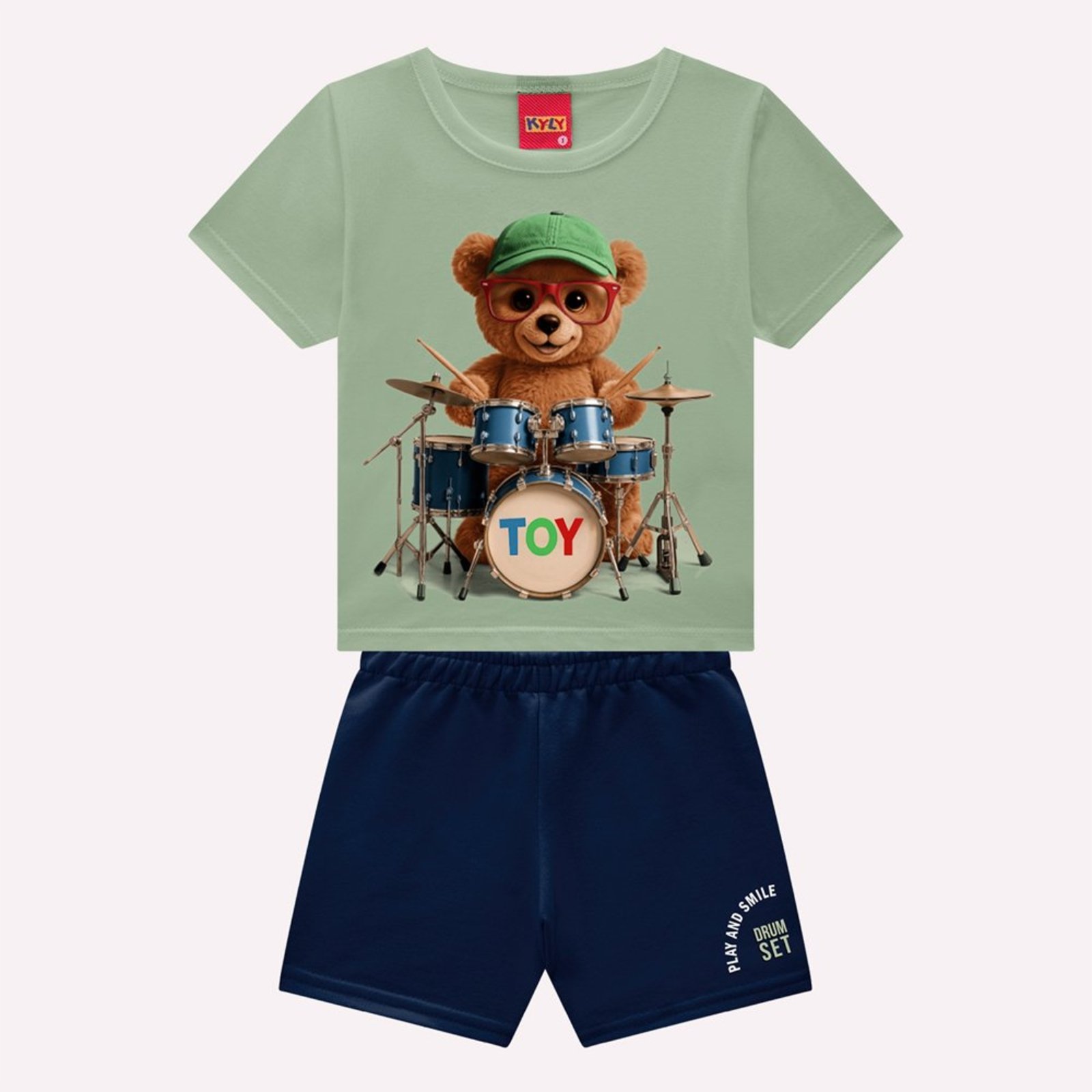 Infantil - Conjunto Menino Ursinho Kyly