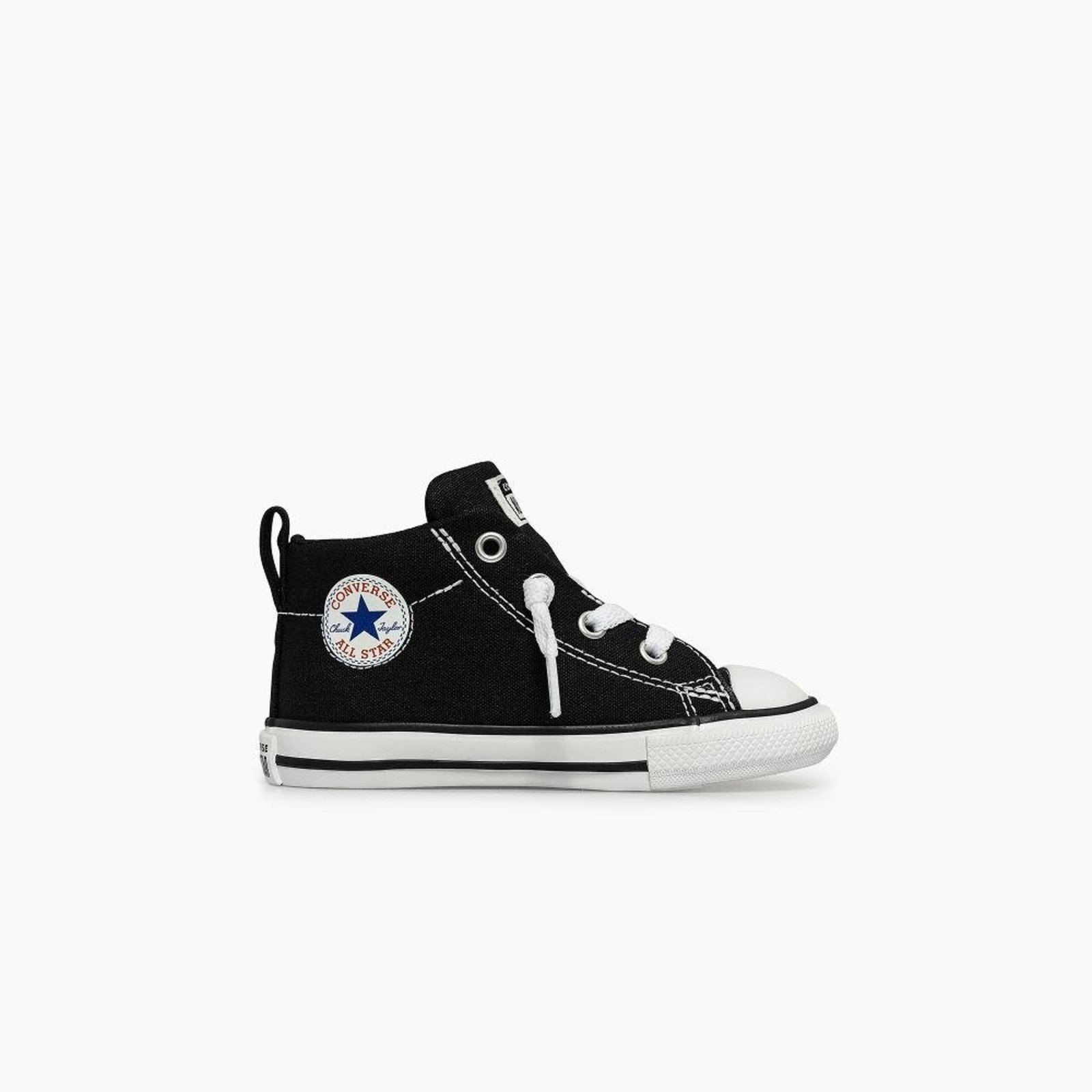 Infantil - Tênis Chuck Taylor All Star Street Cano Médio Preto