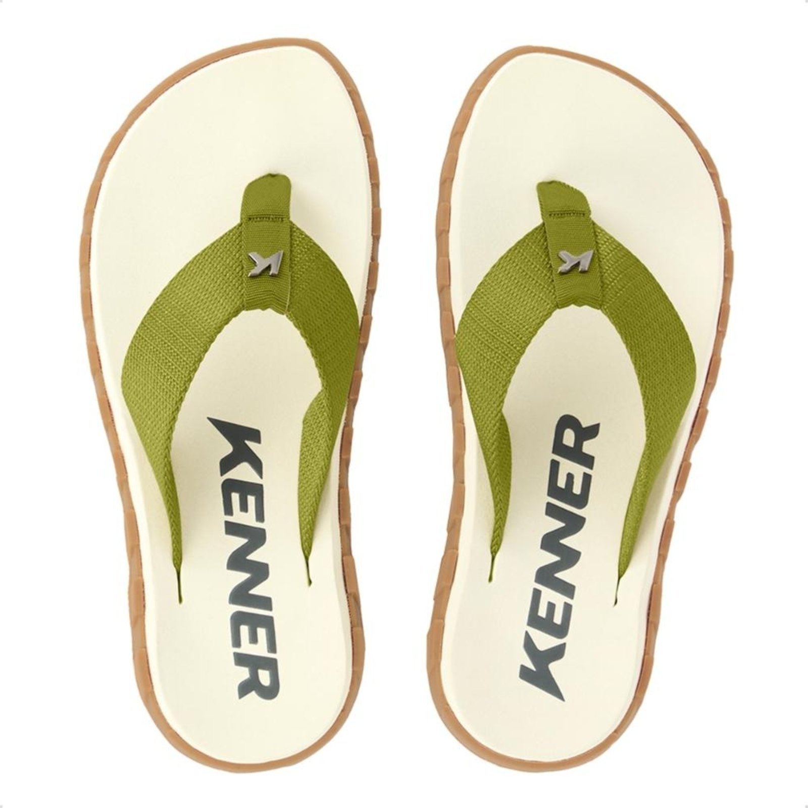 Sandália Kenner Masculina Megah Off-white