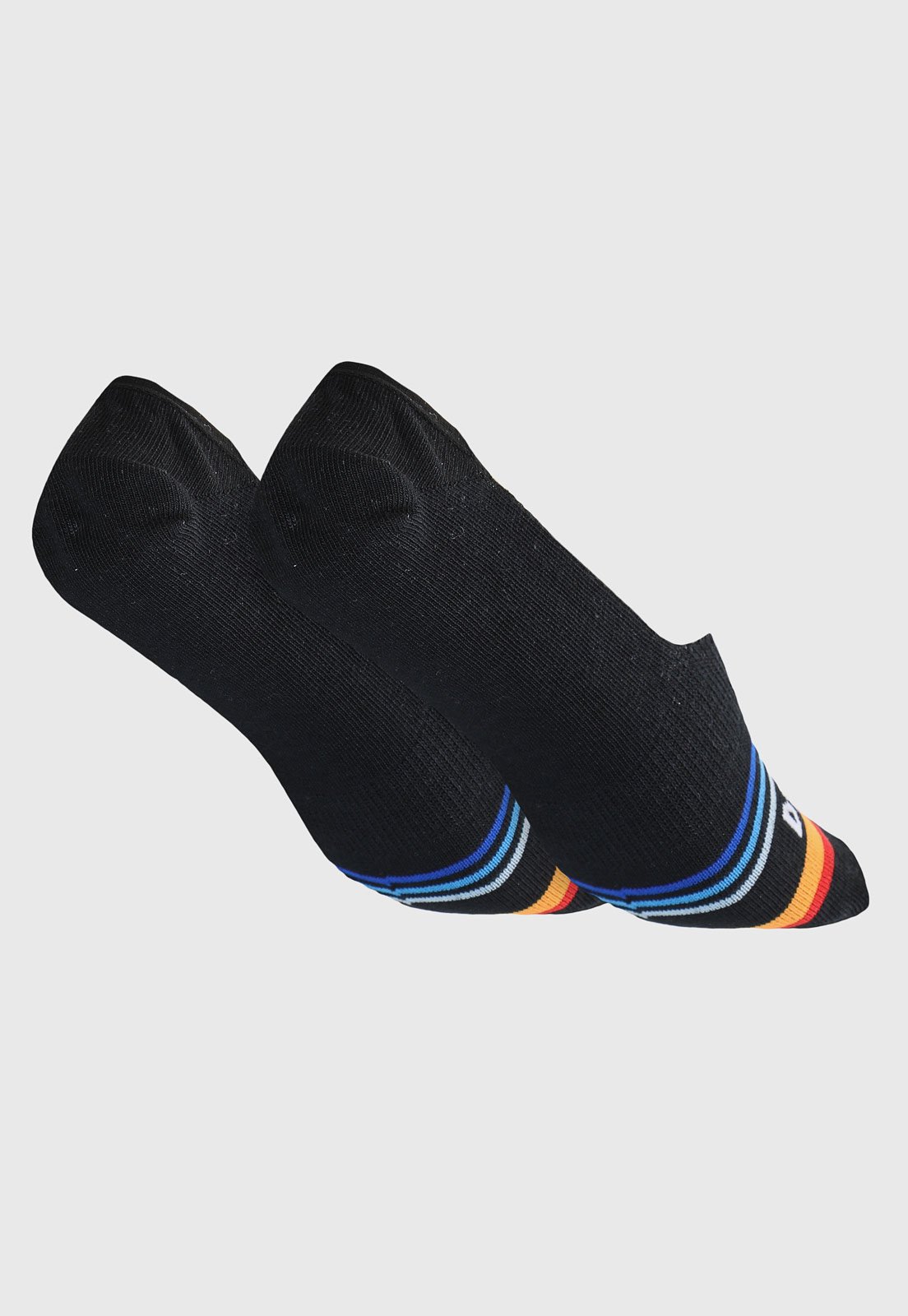 Vista 3 Meia Cano Baixo DC Shoes Lisa Preta preto DC Shoes preto
