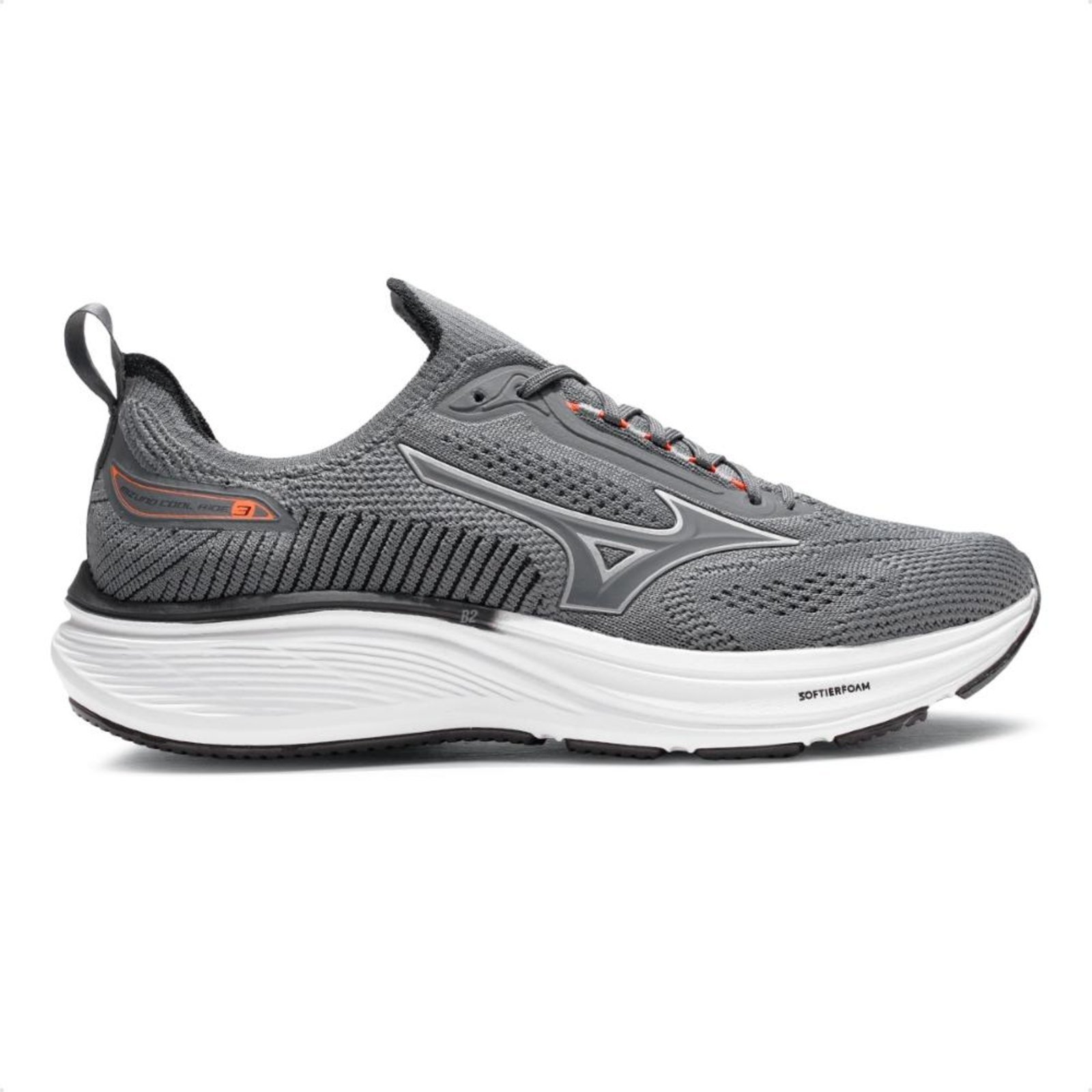 Tênis Mizuno Cool Ride 3 Masculino Cinza