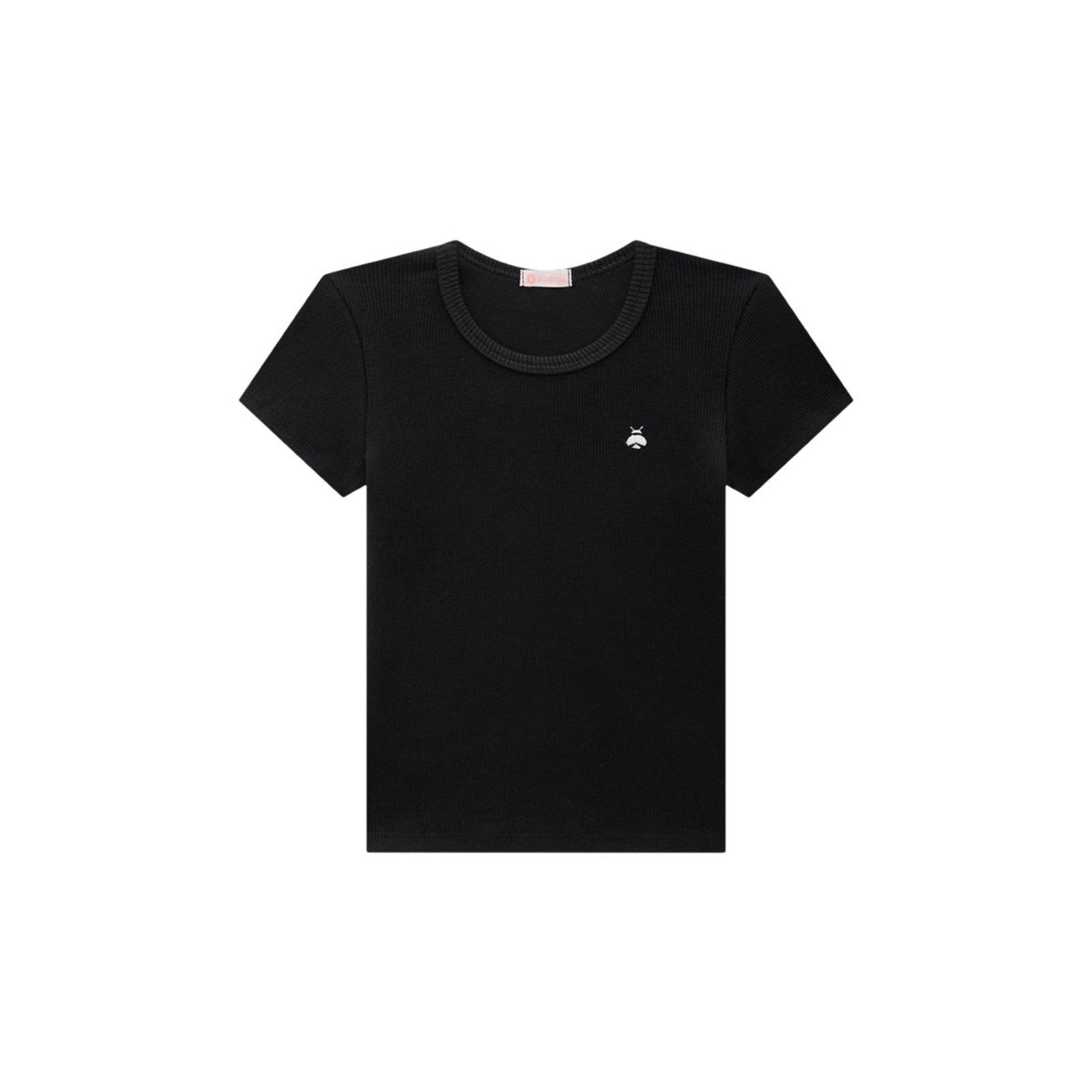 Infantil - Blusa Menina em Ribana