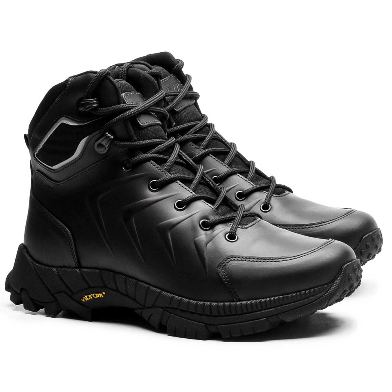 Bota Masculina Resistente a Agua VNT EXPLORE Proteção e Estilo para Motociclismo e Uso Casual Preto