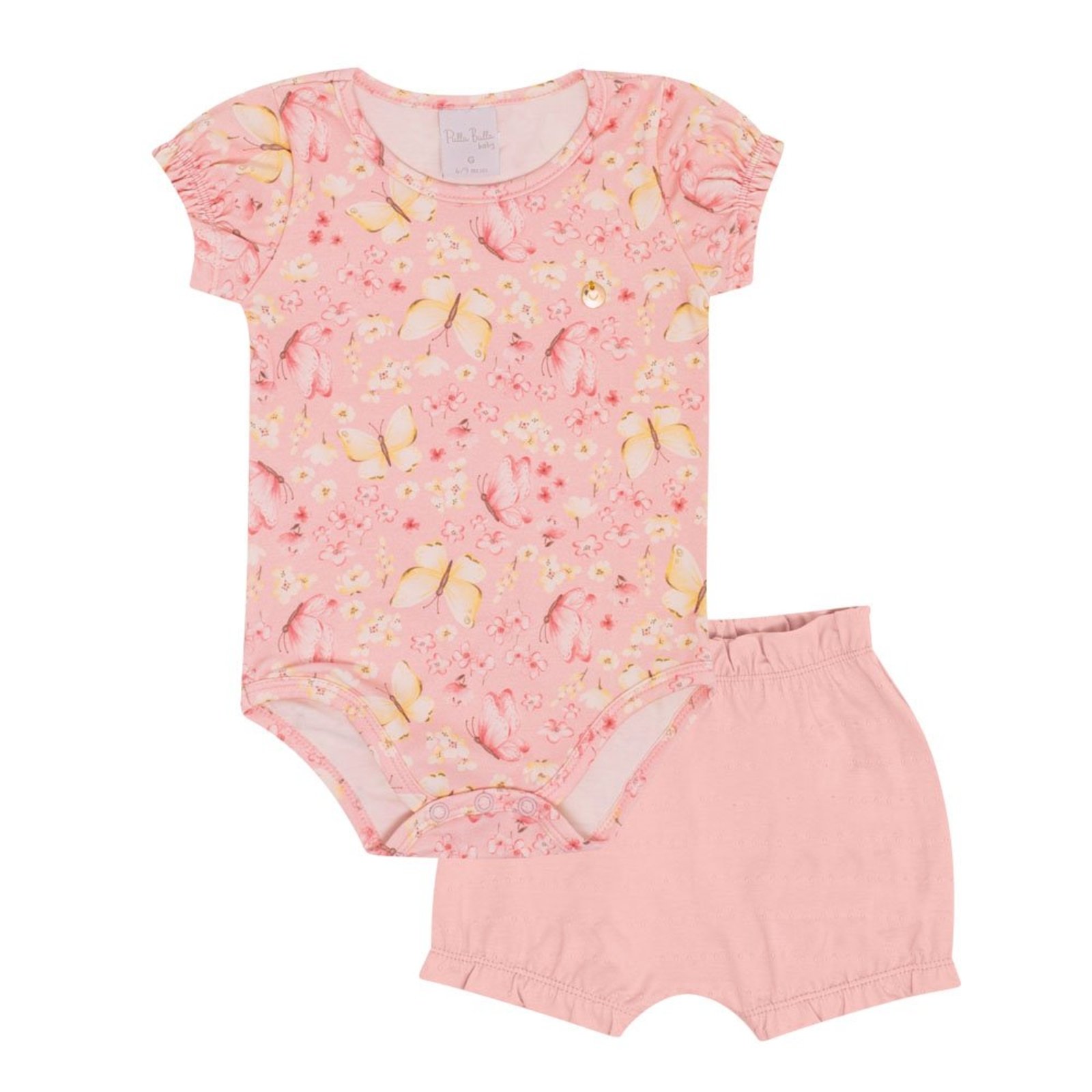 Infantil - Conjunto Menina - Digital Rose - 50519-1123 Rosa