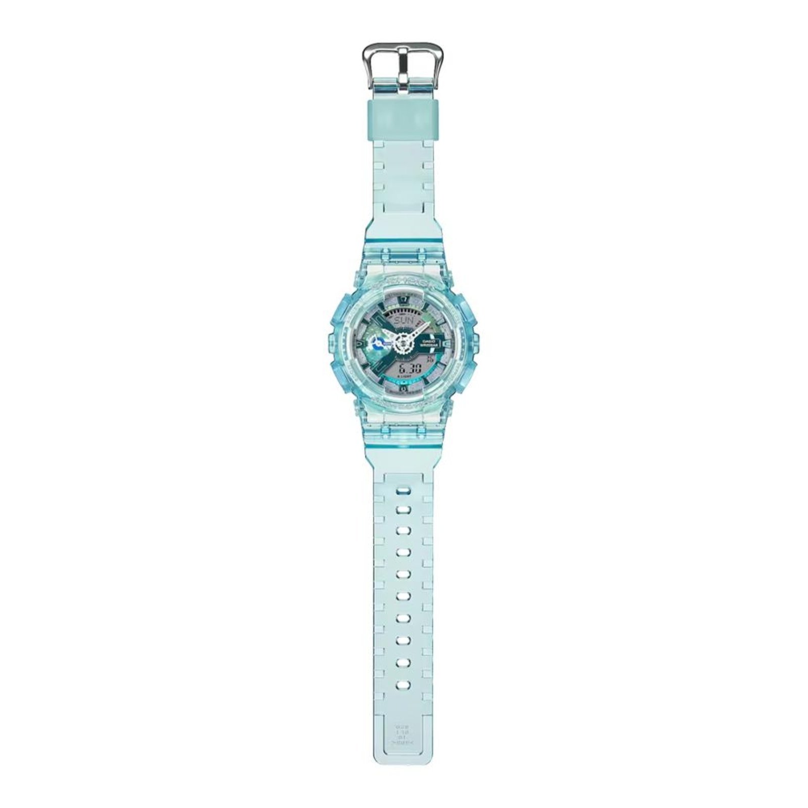 Vista 3 Relógio G-Shock GMA-S110VW-2ADR Azul G-SHOCK verde azul