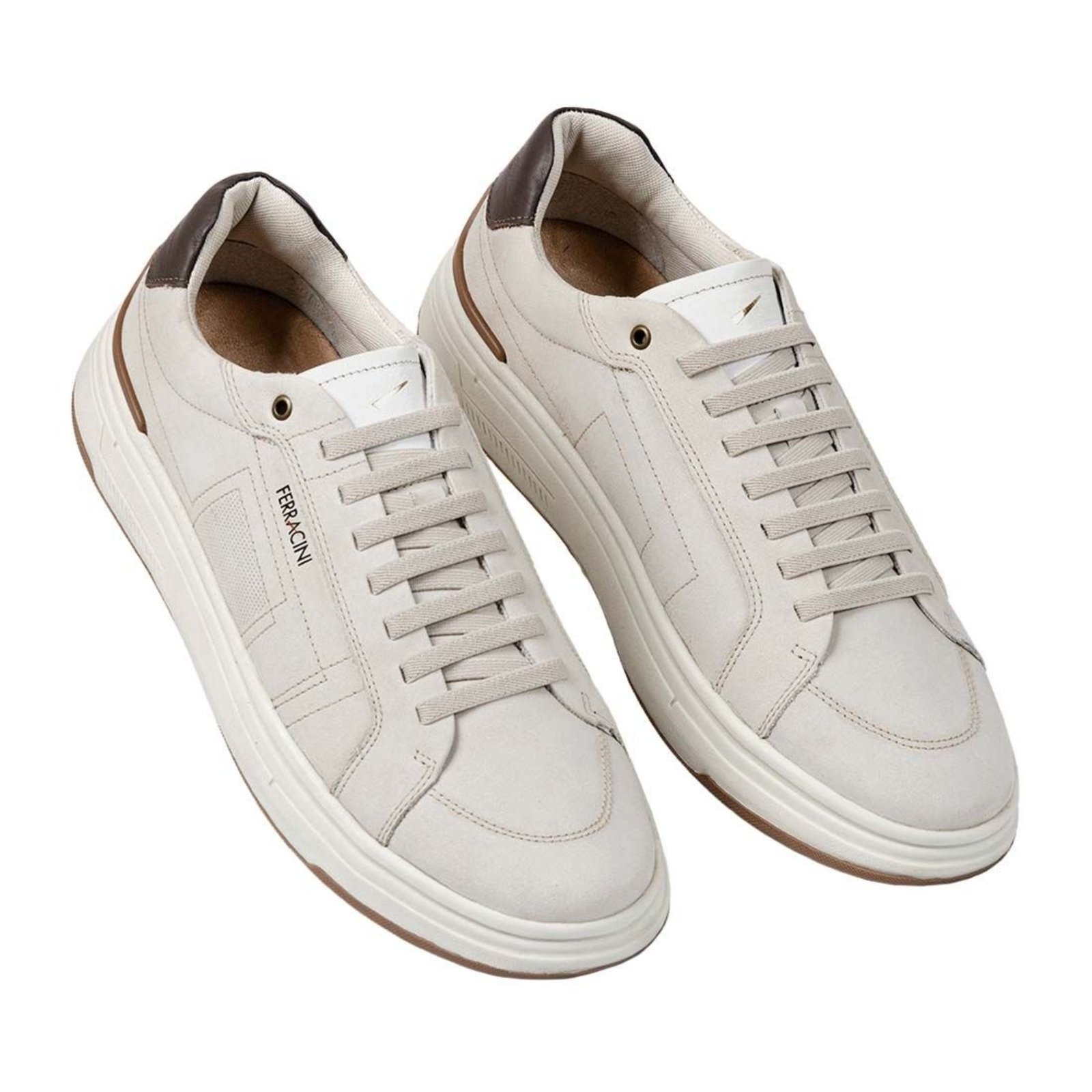 Vista 3 Tênis Sneaker Ferracini Cervo Sport cinza FERRACINI cinza