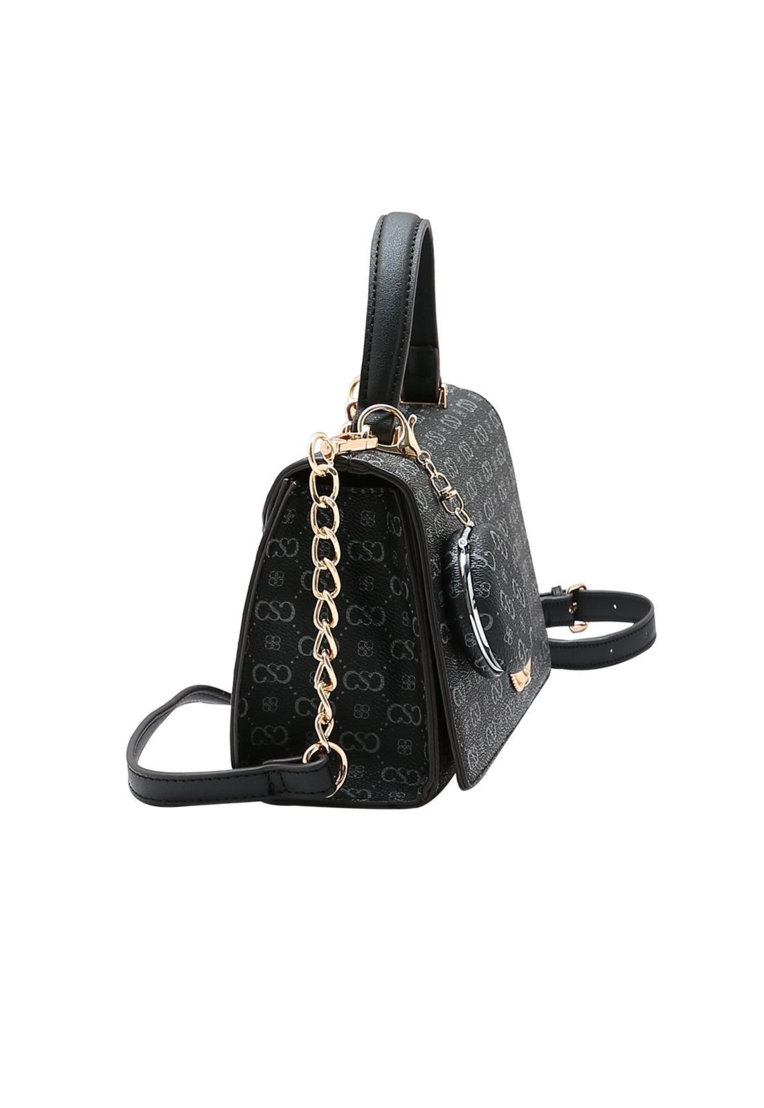 Vista 3 Bolsa Feminina Chenson Monograma Elegance 3485408 bege Chenson bege