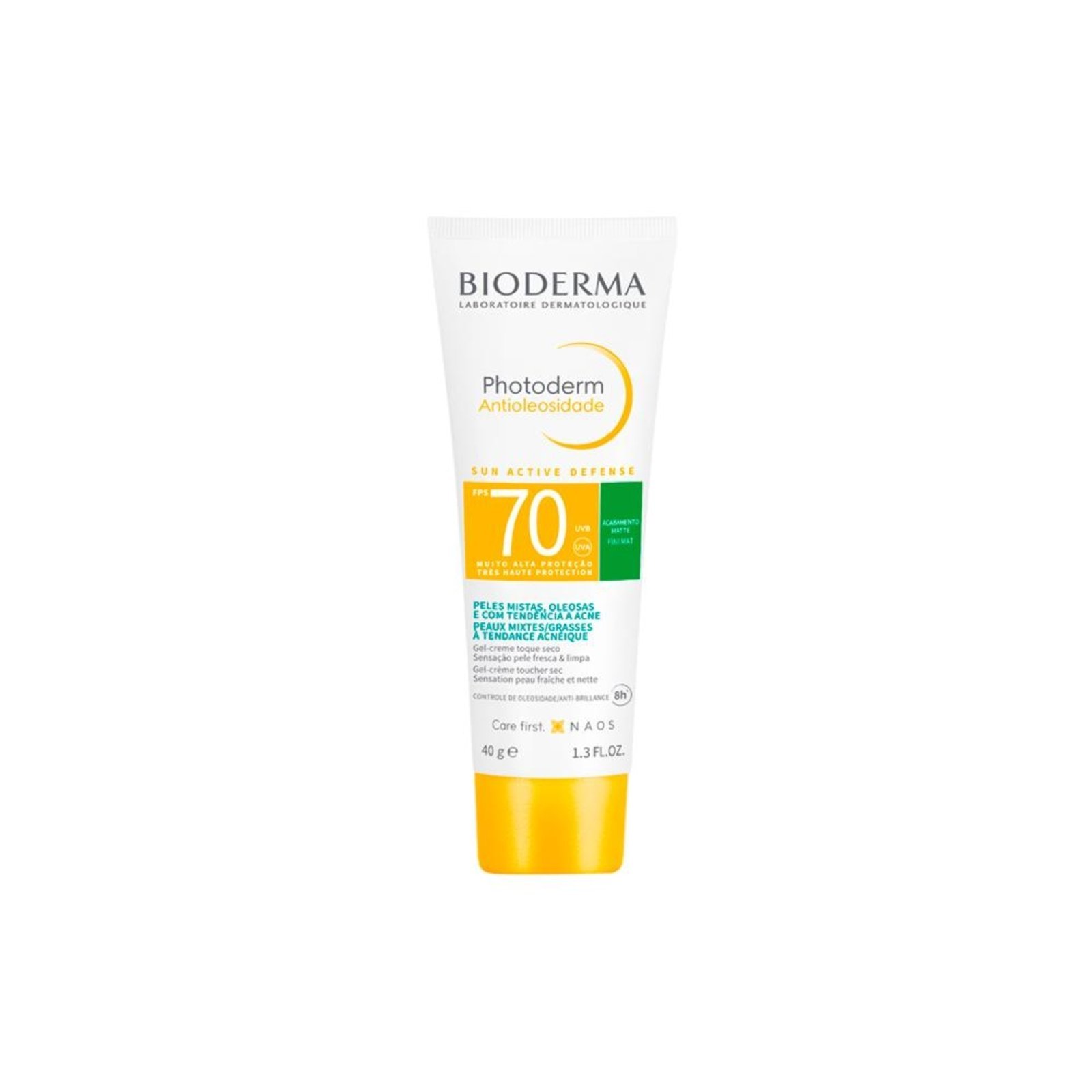 Vista 2 Protetor Solar Facial Bioderma Photoderm Fps 70 40g incolor BIODERMA incolor