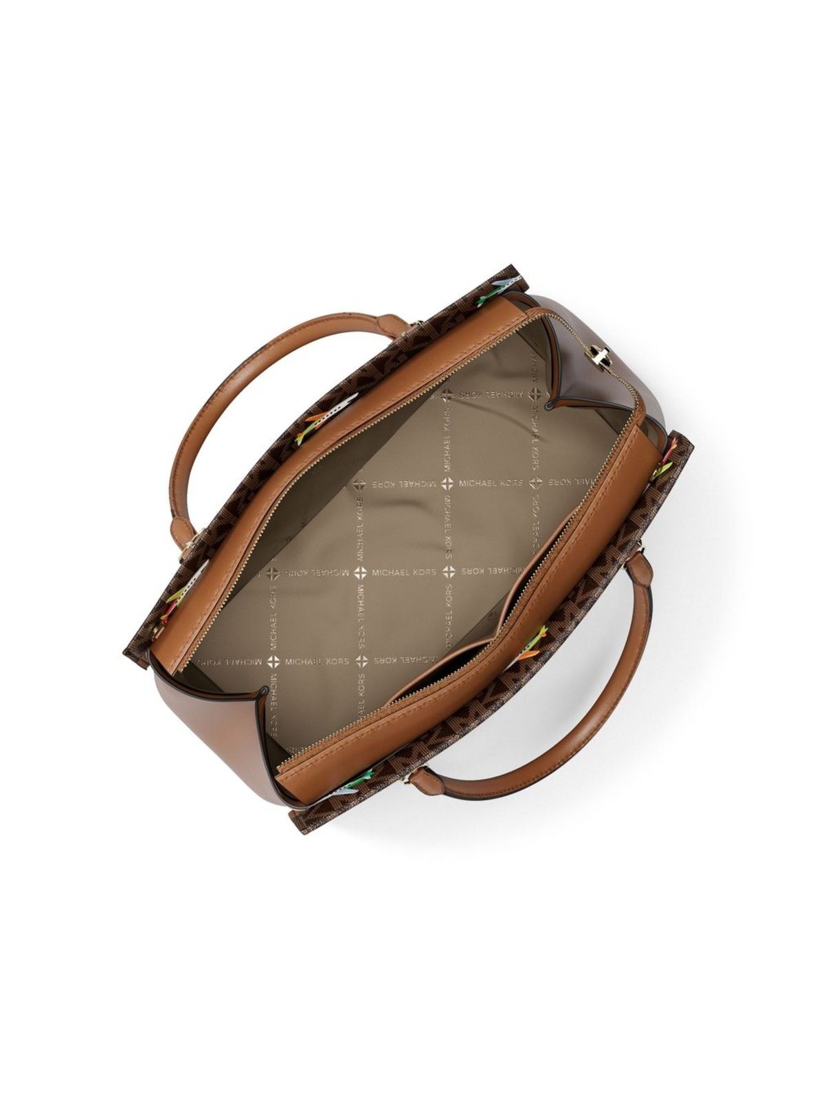 Vista 3 Bolsa Tiracolo Marilyn Logo Média 35R6G6AS2I200 marrom marrom