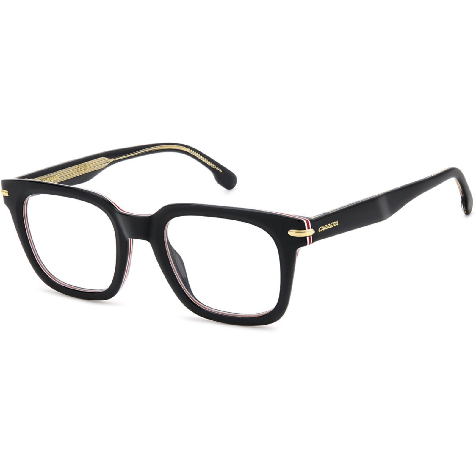 Vista 2 Armação Carrera 361 2M2 5022 Masculino dourado Carrera dourado
