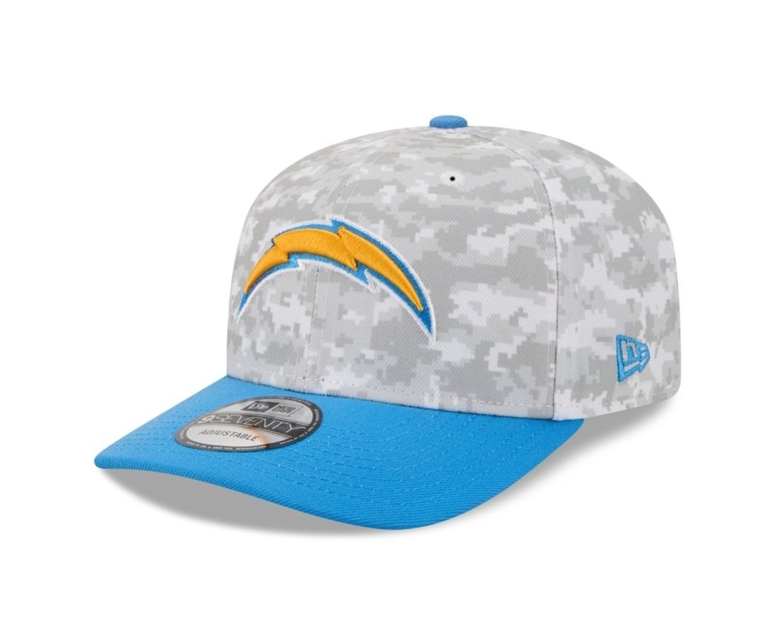 Bone New Era 9SEVENTY Los Angeles Chargers NFL Salute Service 2025 Azul