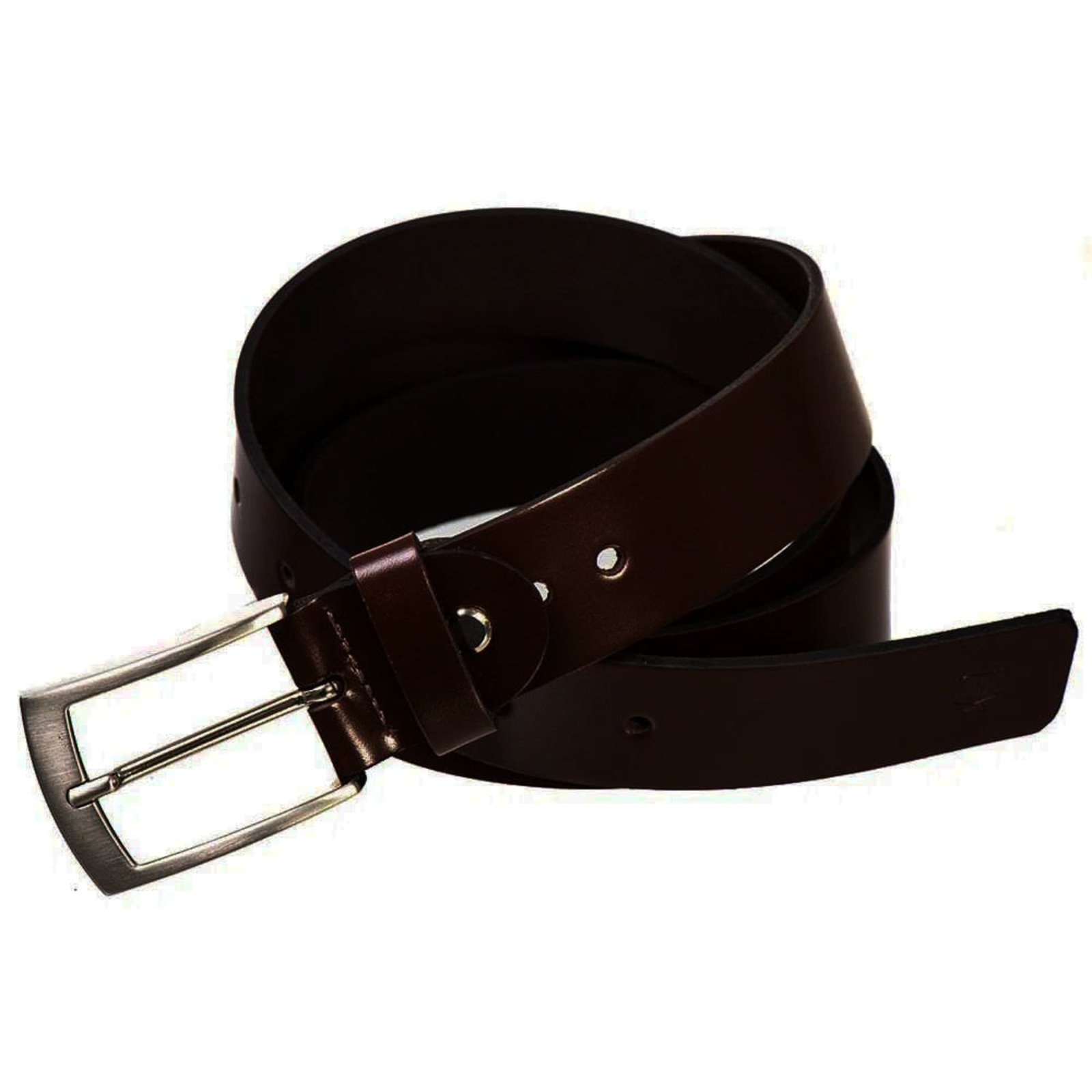 Cinto Social Masculino Malbork Em Couro Marrom 35 mm S128_35M