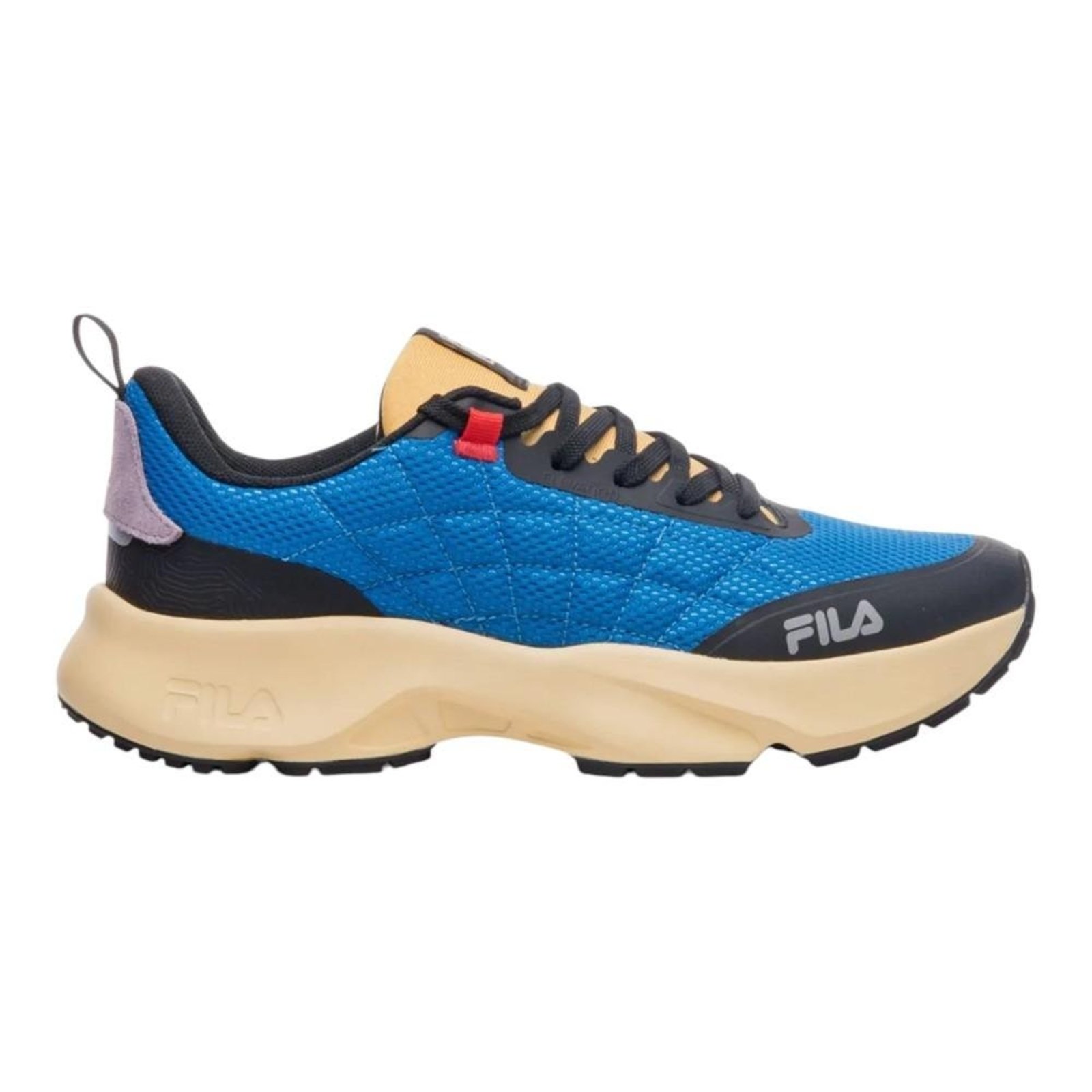Tênis Fila Elevation Azul e Preto Masculino Azul