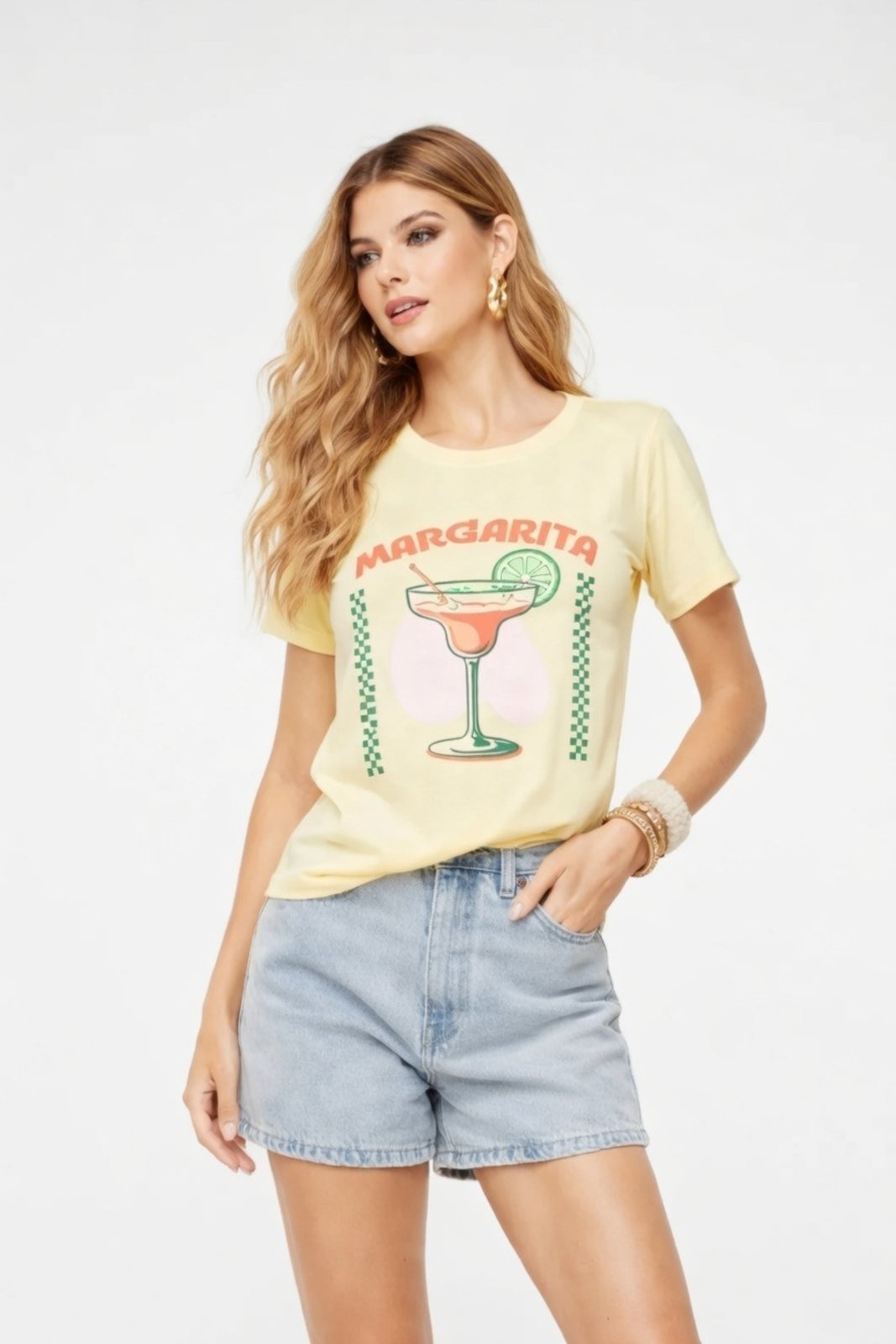 Vista 2 T-shirt D Bell Outlet Fashion Margarita preto D BELL OUTLET FASHION preto
