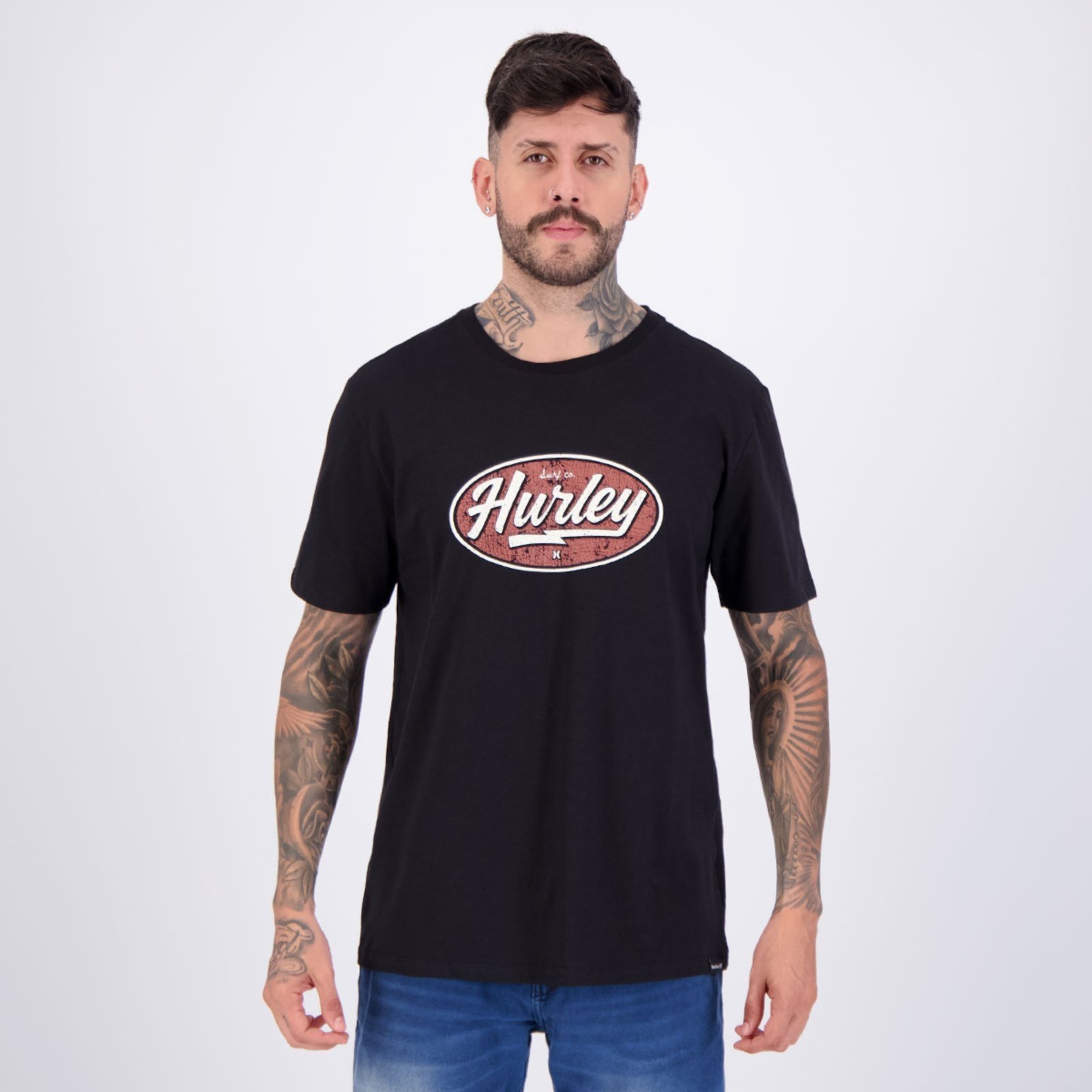 Camiseta Hurley Signature Preta