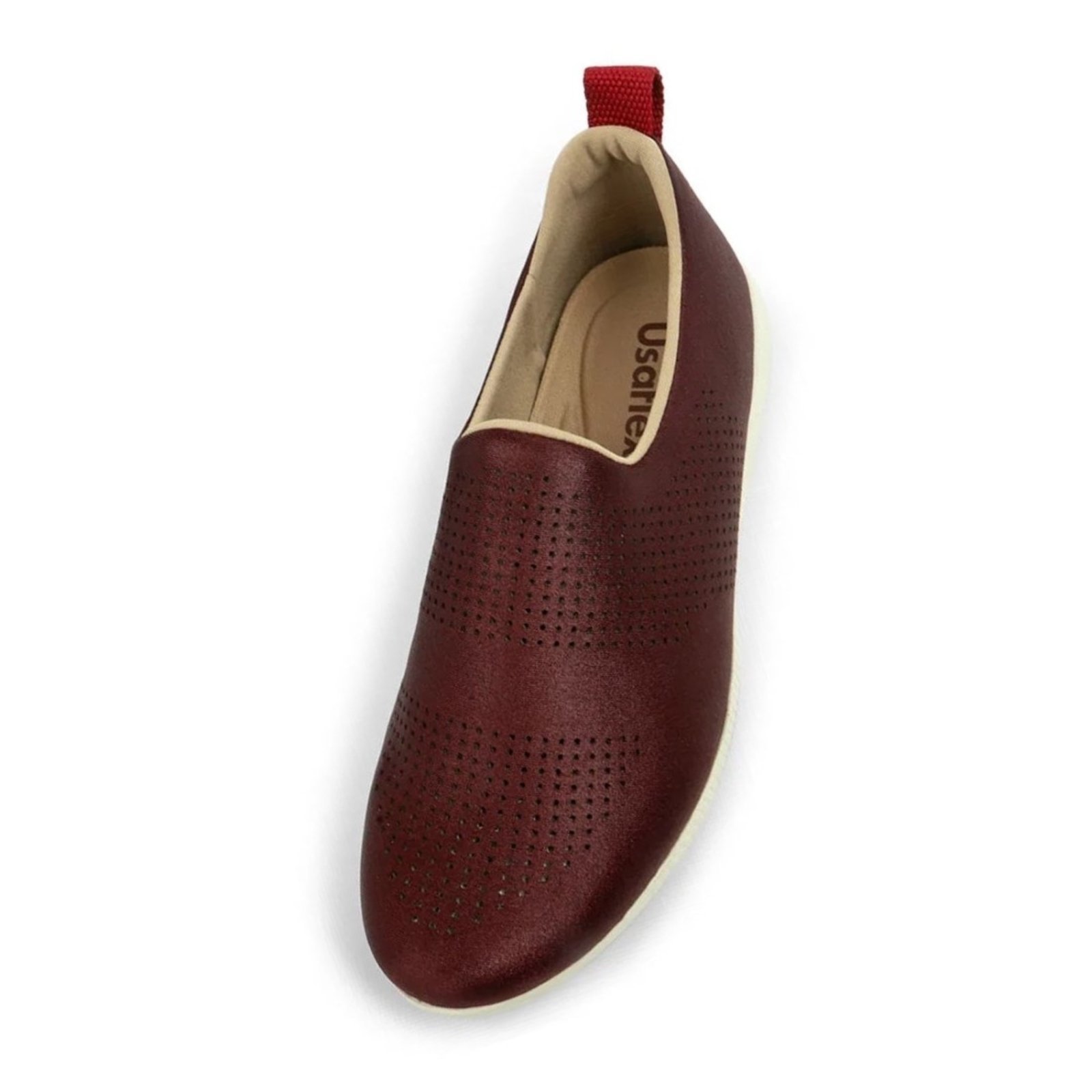 Vista 3 Tênis Usaflex Feminino Slip-On Conforto AF0607 preto Usaflex preto