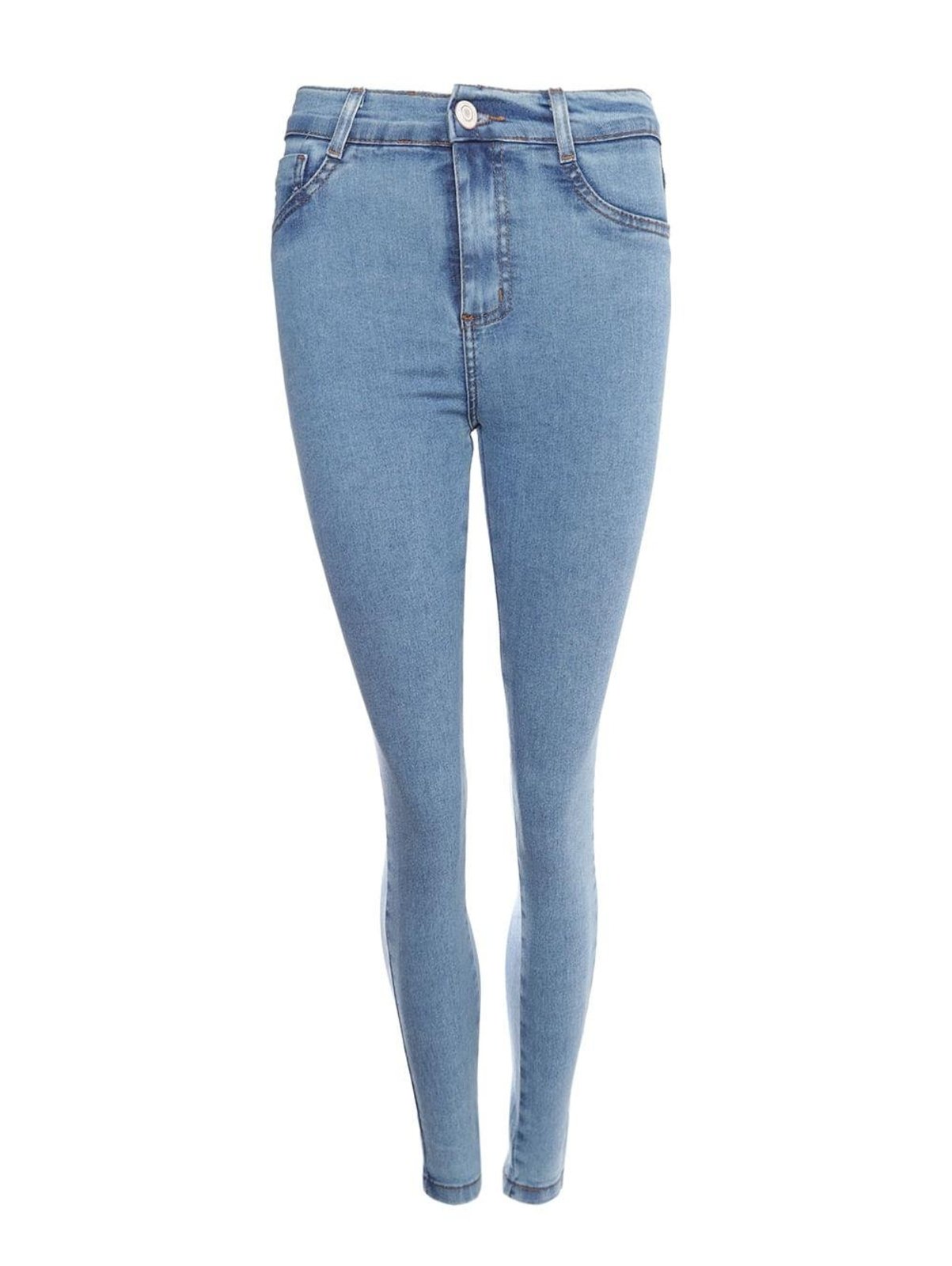 Calça Jeans Cigarrete Sawary Feminina AZUL