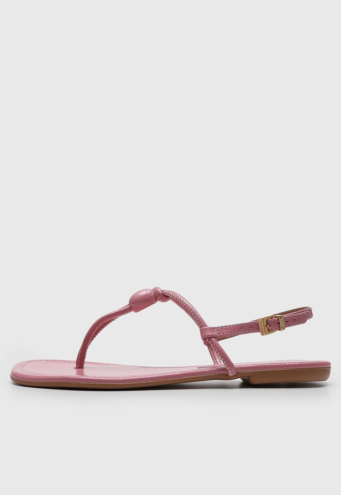 Rasteira Feminina Santa Lolla Tiras Nó Rosa Rasteira Feminina Santa Lolla Tiras Nó Rosa