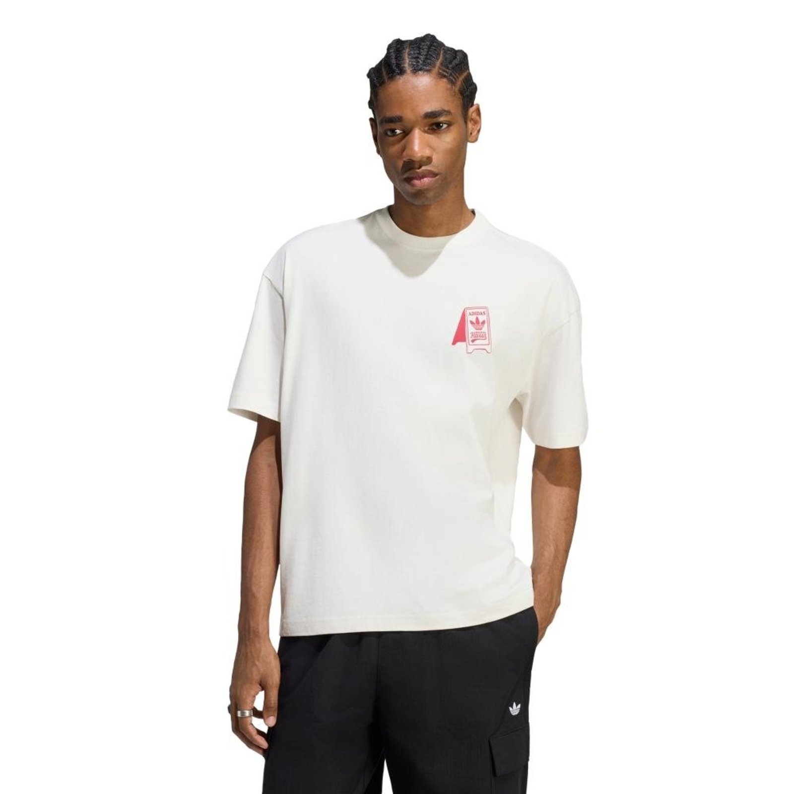 FOOD CART TEE adidas Originals Branco