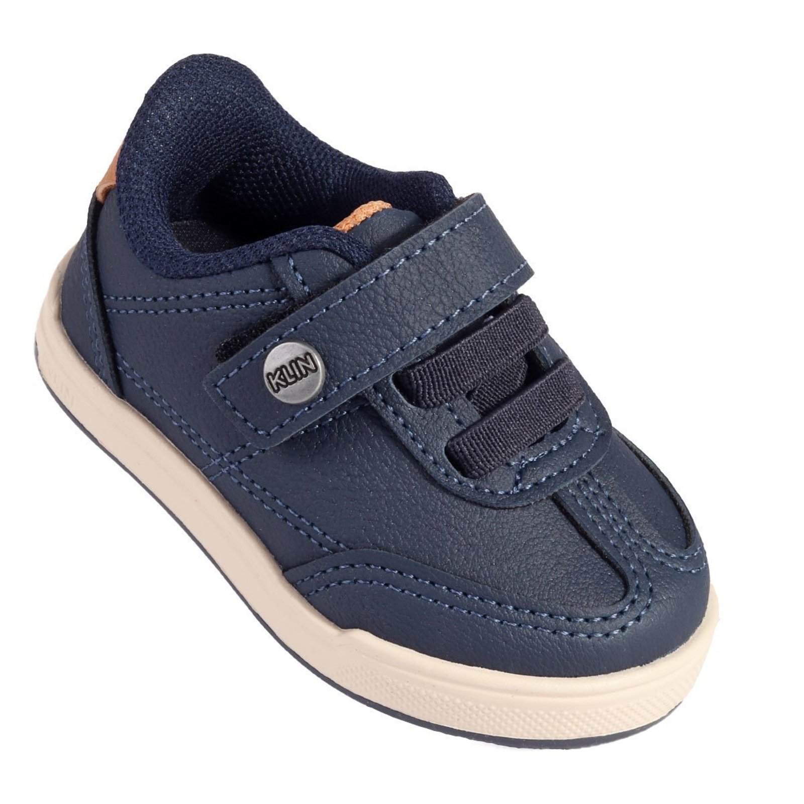 Infantil - Tênis Menino Klin Flyer Anatômico Azul-Marinho