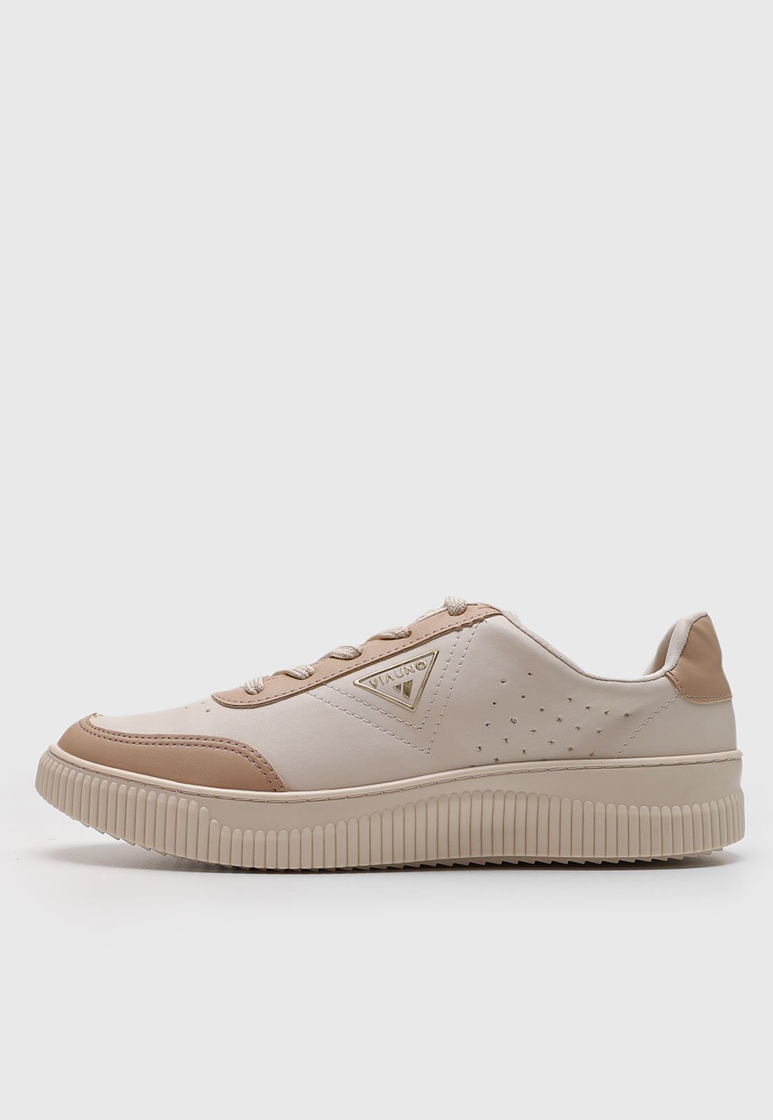 Tênis VIA UNO Cadarço Off-White
