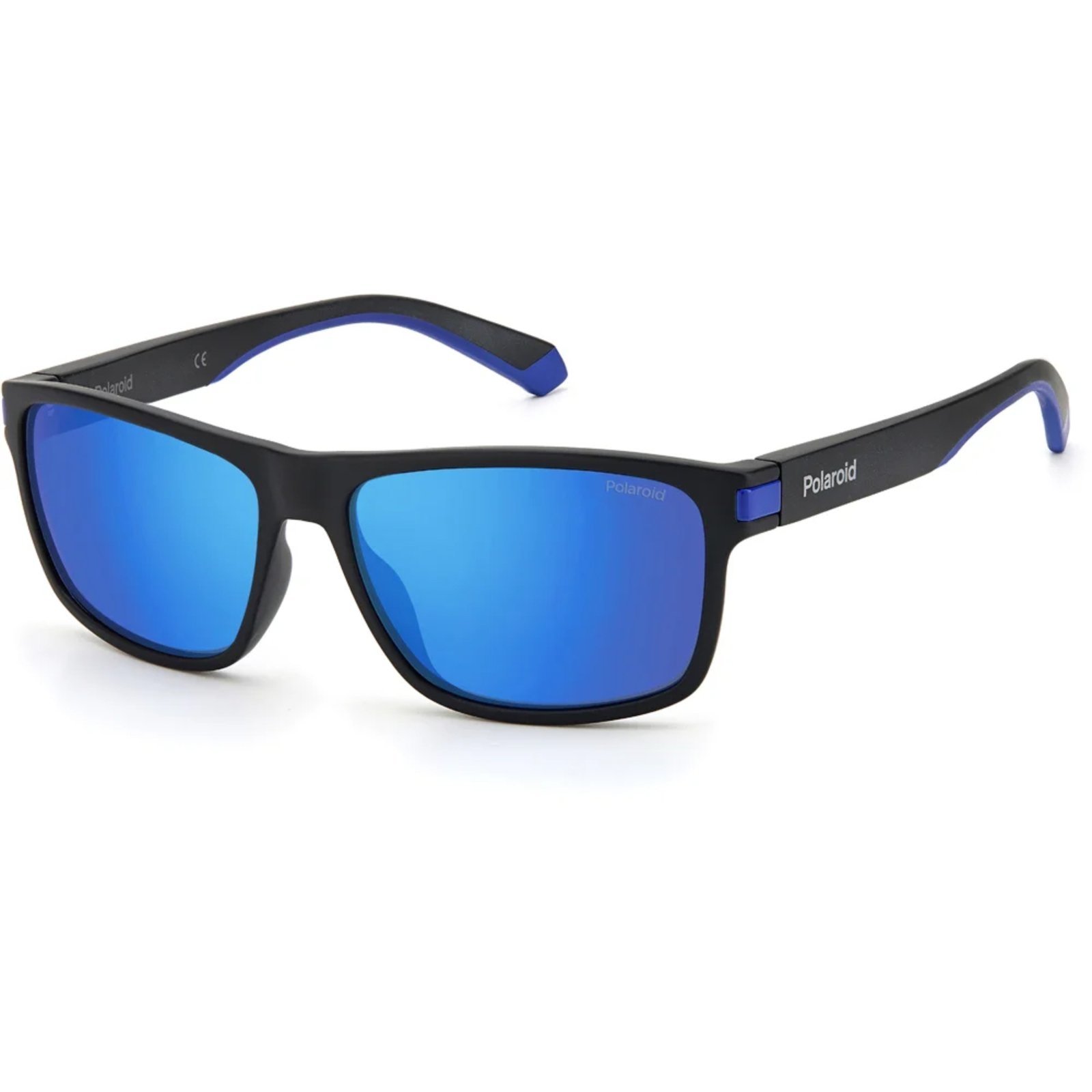 Óculos de Sol Polaroid 2121 S 0VK 585X Preto Masculino